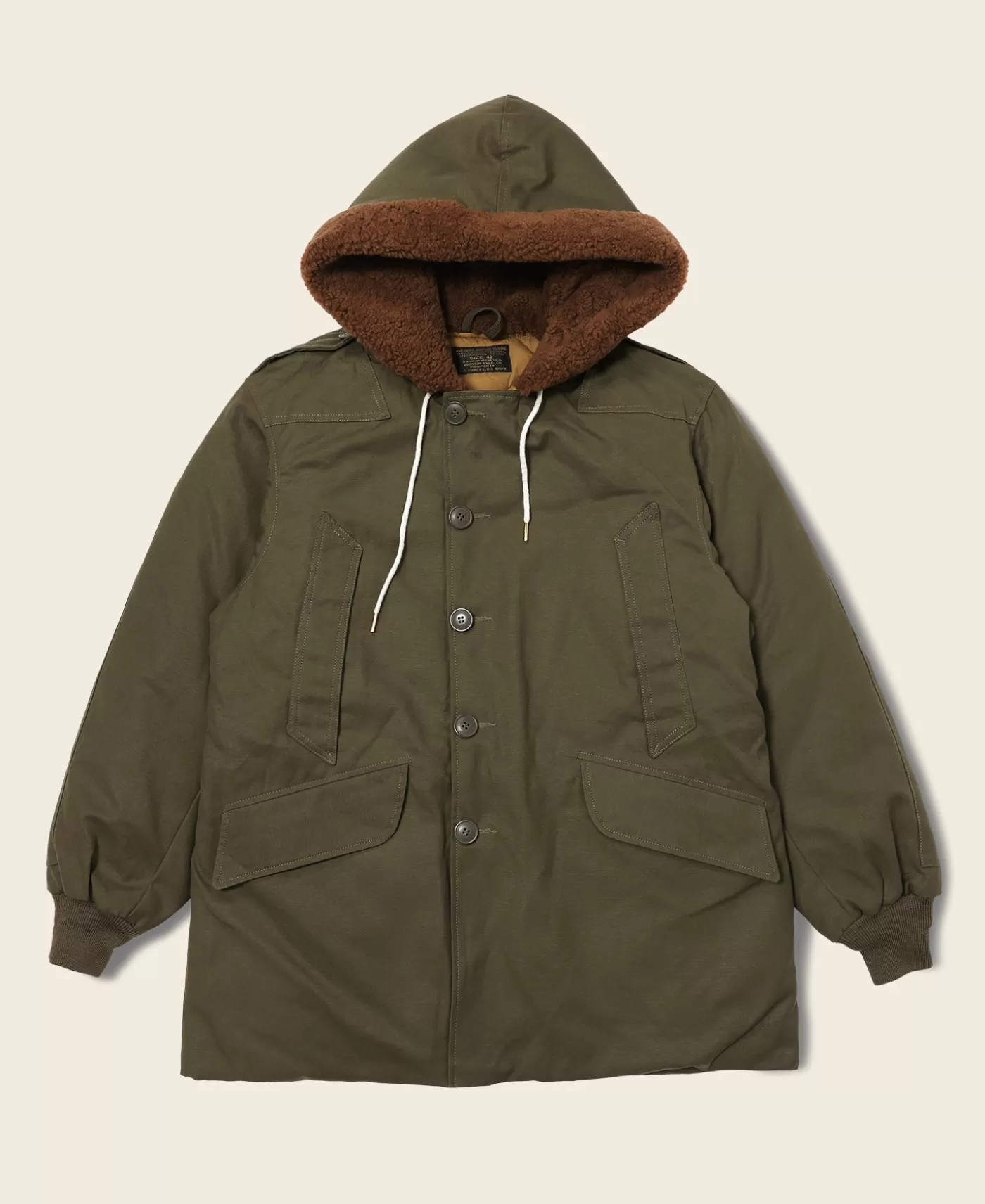 Store US Army Air Forces Type B-9 Flight Down Parka Jackets & Coats