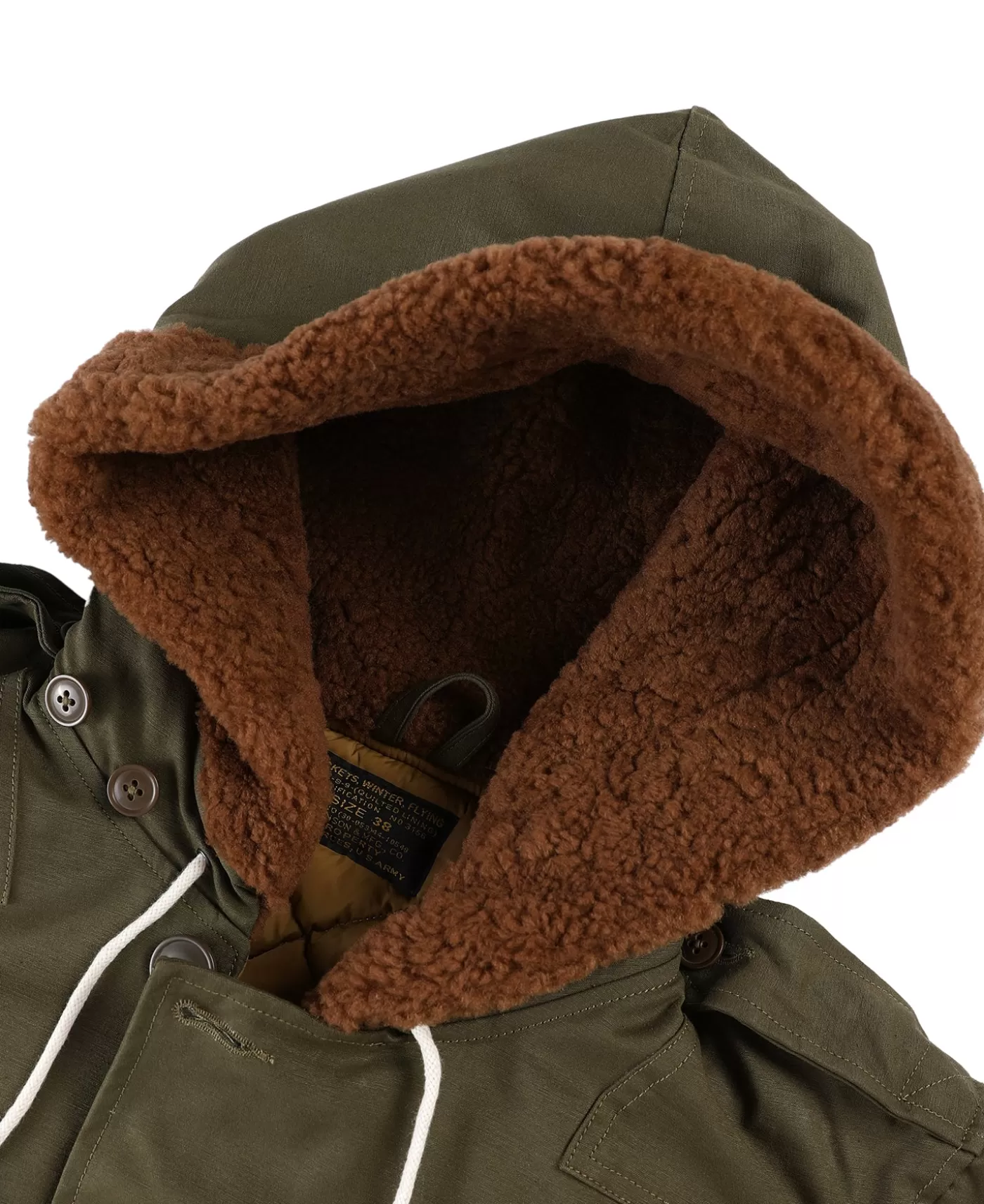 us_army_air_forces_type_b_flight_down_parka_9.webp Store US Army Air Forces Type B-9 Flight Down Parka Jackets & Coats