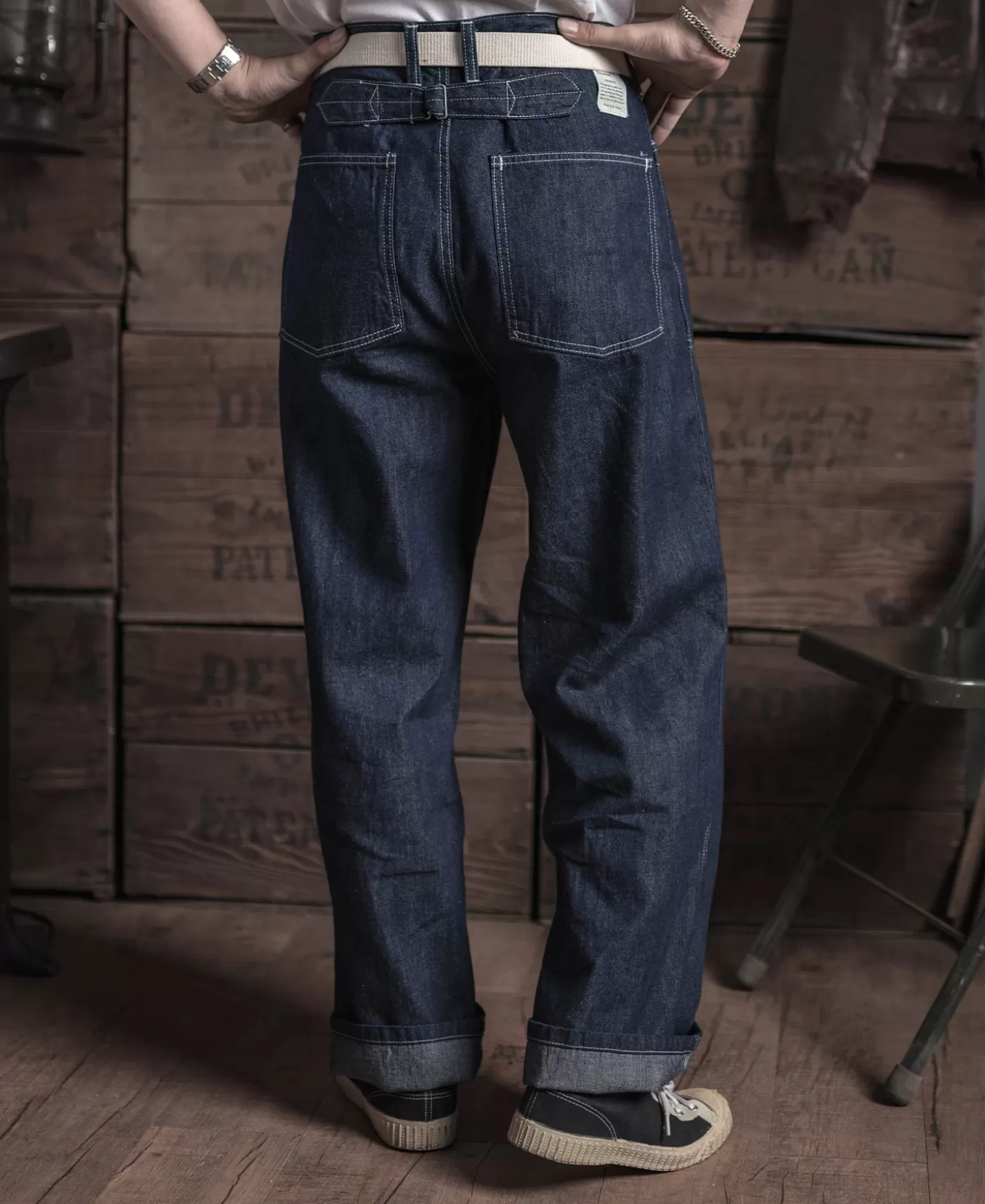 us_army_ccc_fatigue_dungaree_3.webp Cheap 1935 US Army CCC Fatigue Dungaree Jeans | Pants & Trousers