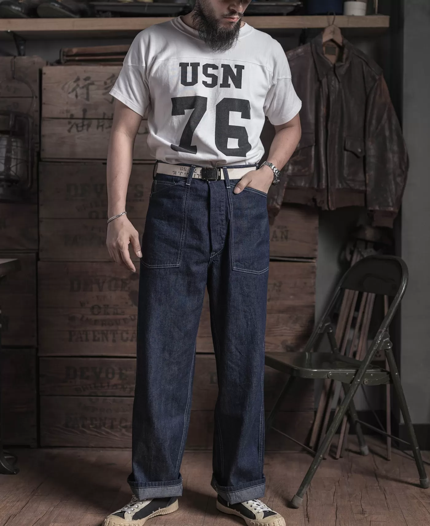 us_army_ccc_fatigue_dungaree_4.webp Cheap 1935 US Army CCC Fatigue Dungaree Jeans | Pants & Trousers