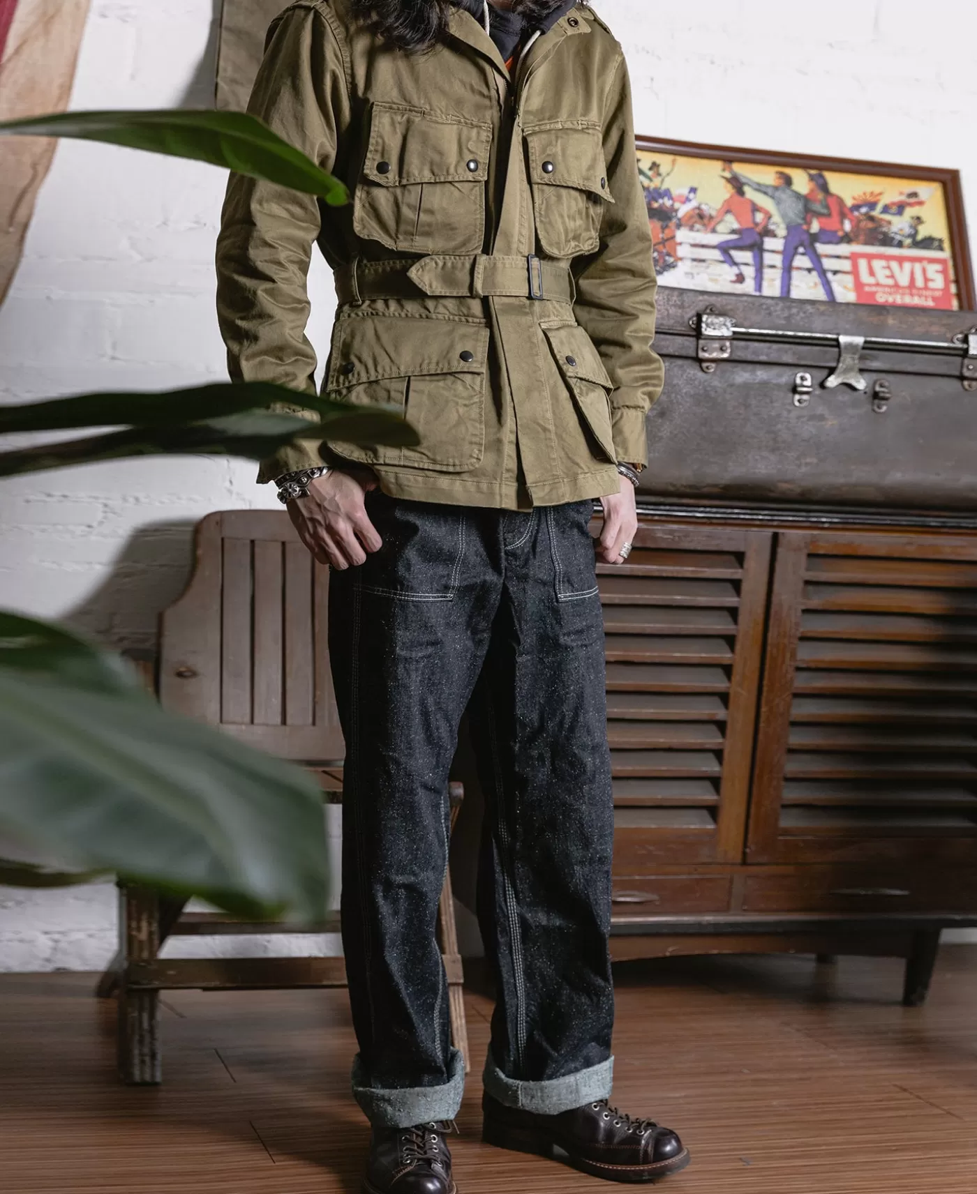 us_army_m_airborne_paratrooper_jacket_2.webp Sale US Army M-42 Airborne Paratrooper Jacket Jackets & Coats
