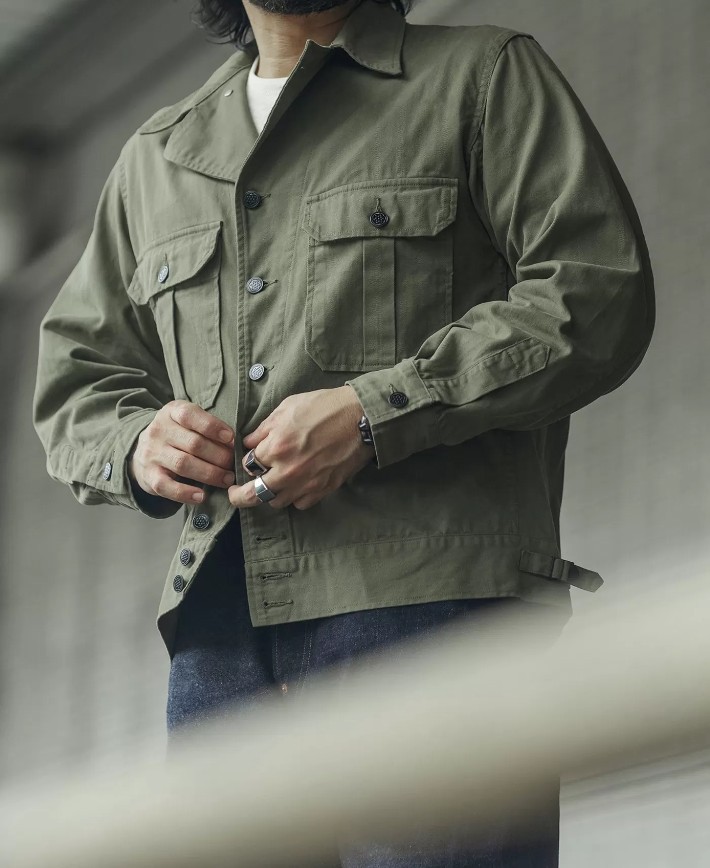 us_army_m_hbt_fatigue_jacket_5.webp Cheap US Army M-41 HBT Fatigue Jacket Jackets & Coats