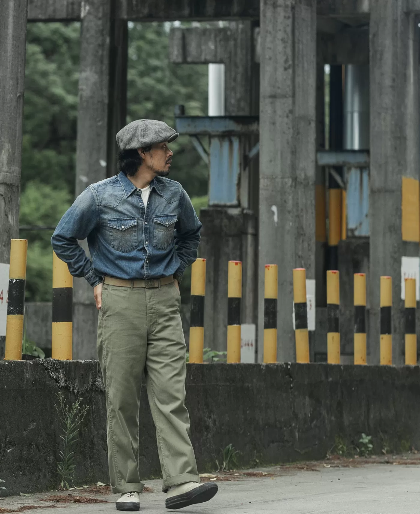 us_army_m_hbt_fatigue_trousers_3.webp Sale US Army M-41 HBT Fatigue Trousers Pants & Trousers