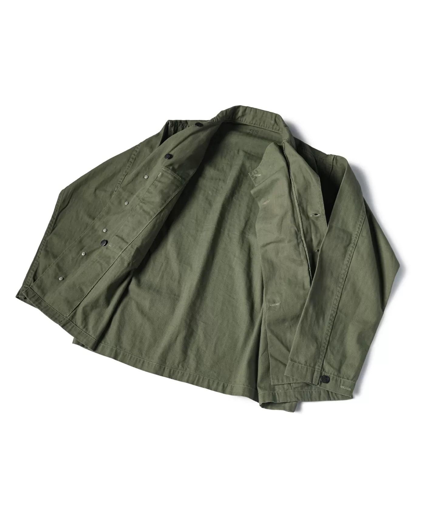 us_army_m_hbt_jacket_2.webp Clearance US Army M-42 HBT Jacket Jackets & Coats