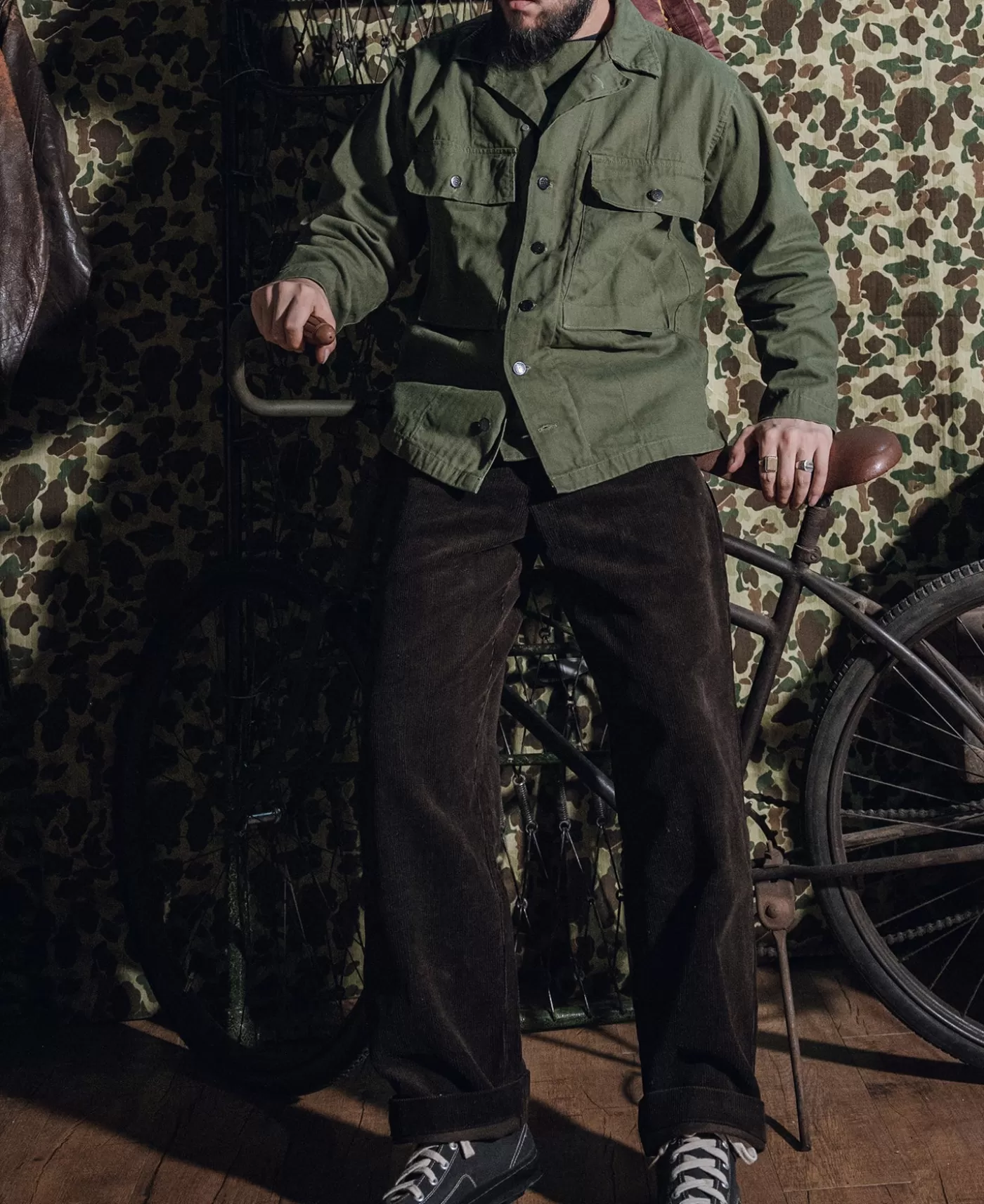 us_army_m_hbt_jacket_5.webp Clearance US Army M-42 HBT Jacket Jackets & Coats