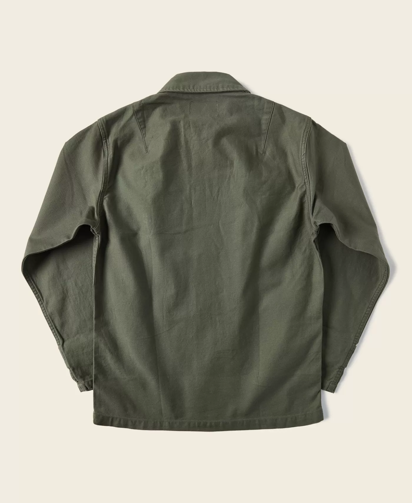 Best 1963 US Army OG-107 Fatigue Utility Shirt Long Sleeve Shirts