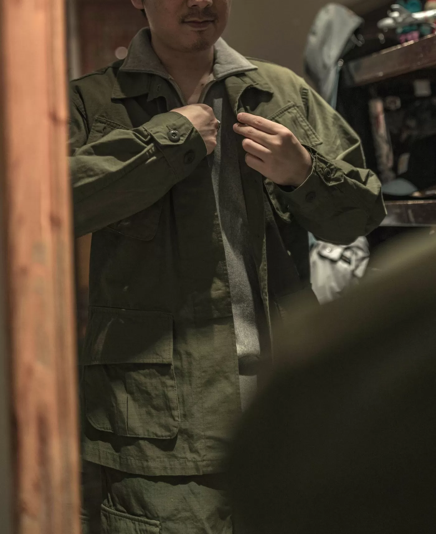 us_army_th_model_tropical_jungle_fatigue_jacket_6.webp Cheap US Army 5th Model Tropical Jungle Fatigue Jacket Jackets & Coats