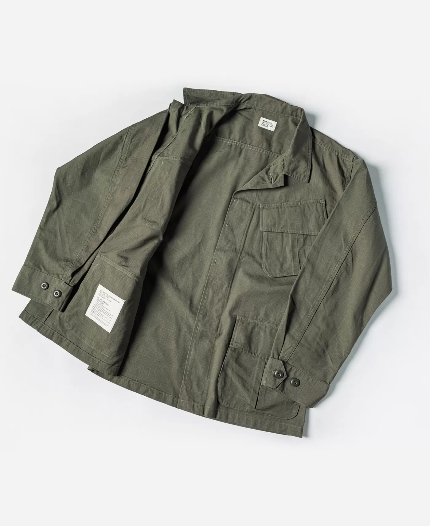 us_army_th_model_tropical_jungle_fatigue_jacket_8.webp Cheap US Army 5th Model Tropical Jungle Fatigue Jacket Jackets & Coats
