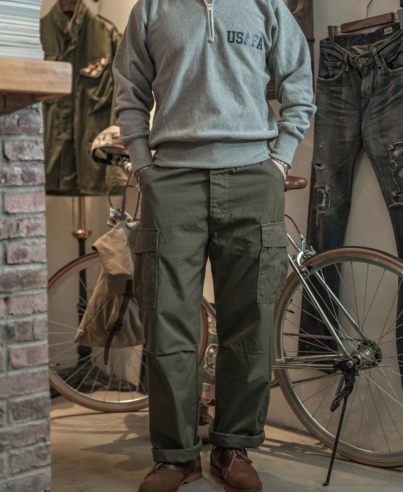 us_army_th_model_tropical_jungle_fatigue_pants_2.webp Hot US Army 5th Model Tropical Jungle Fatigue Pants Pants & Trousers