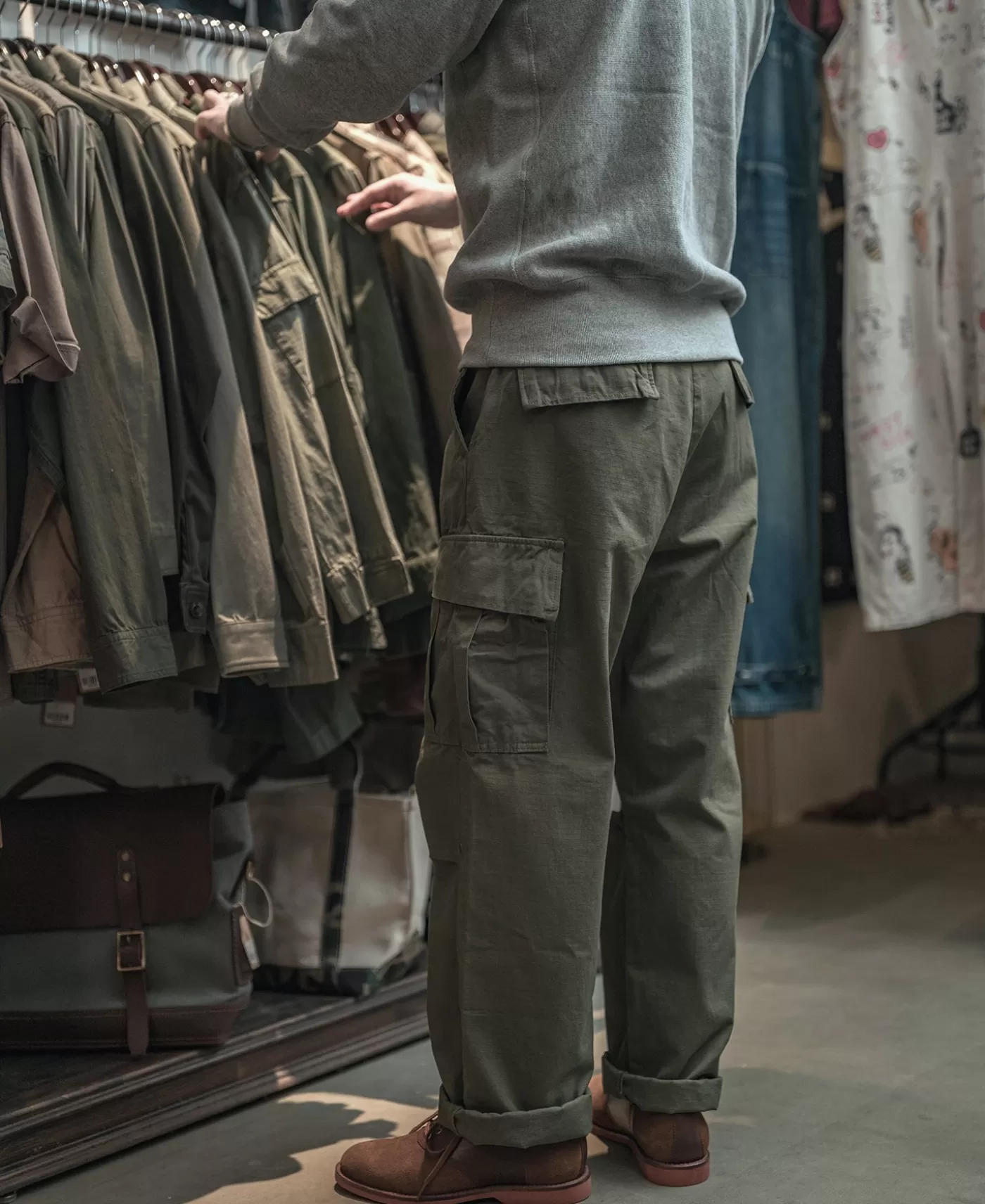 us_army_th_model_tropical_jungle_fatigue_pants_3.webp Hot US Army 5th Model Tropical Jungle Fatigue Pants Pants & Trousers