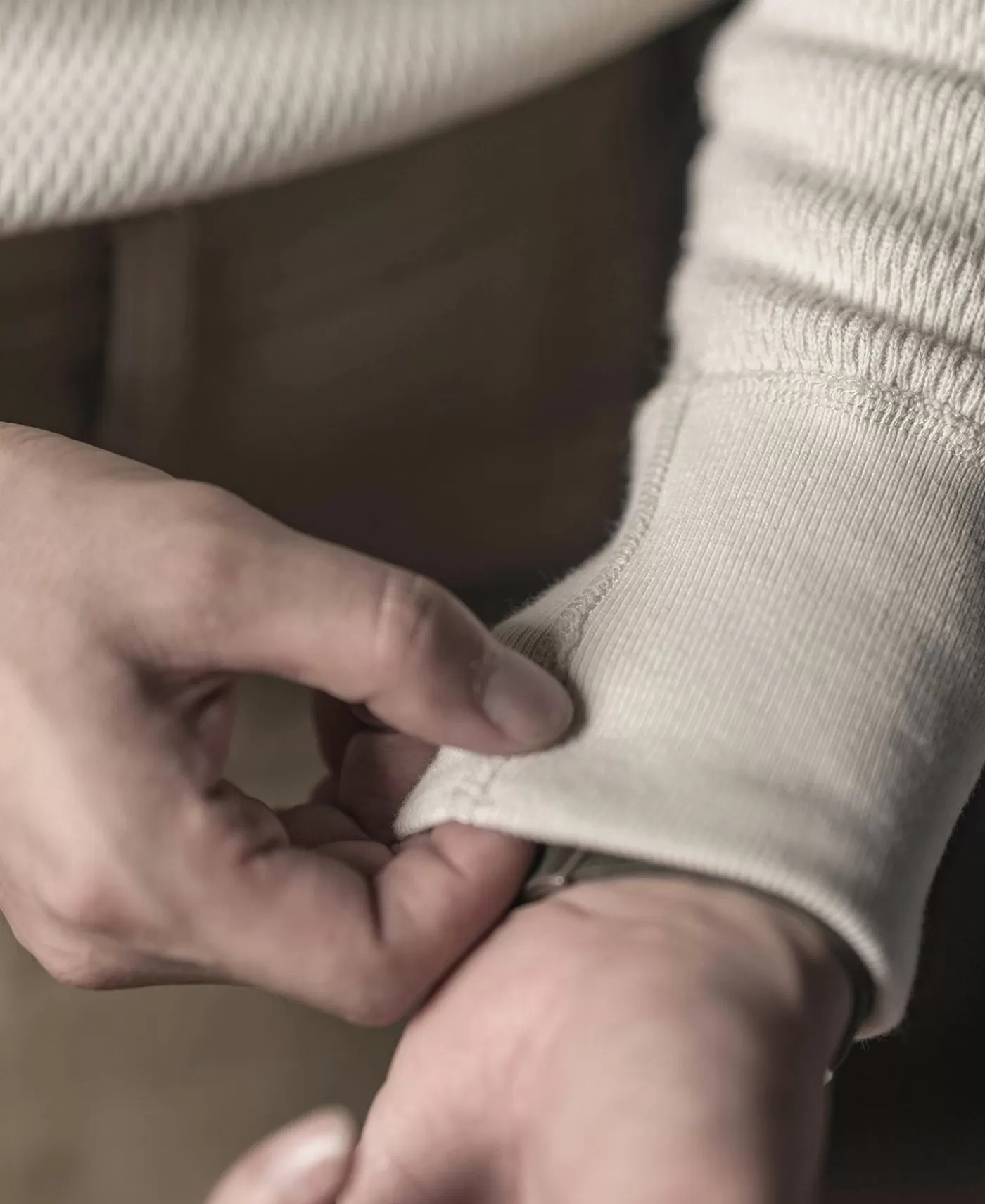 us_naval_raschel_knitting_waffle_thermal_shirt_5.webp Online US Naval Raschel Knitting Waffle Thermal Shirt Long Sleeve T-Shirts | Underwear