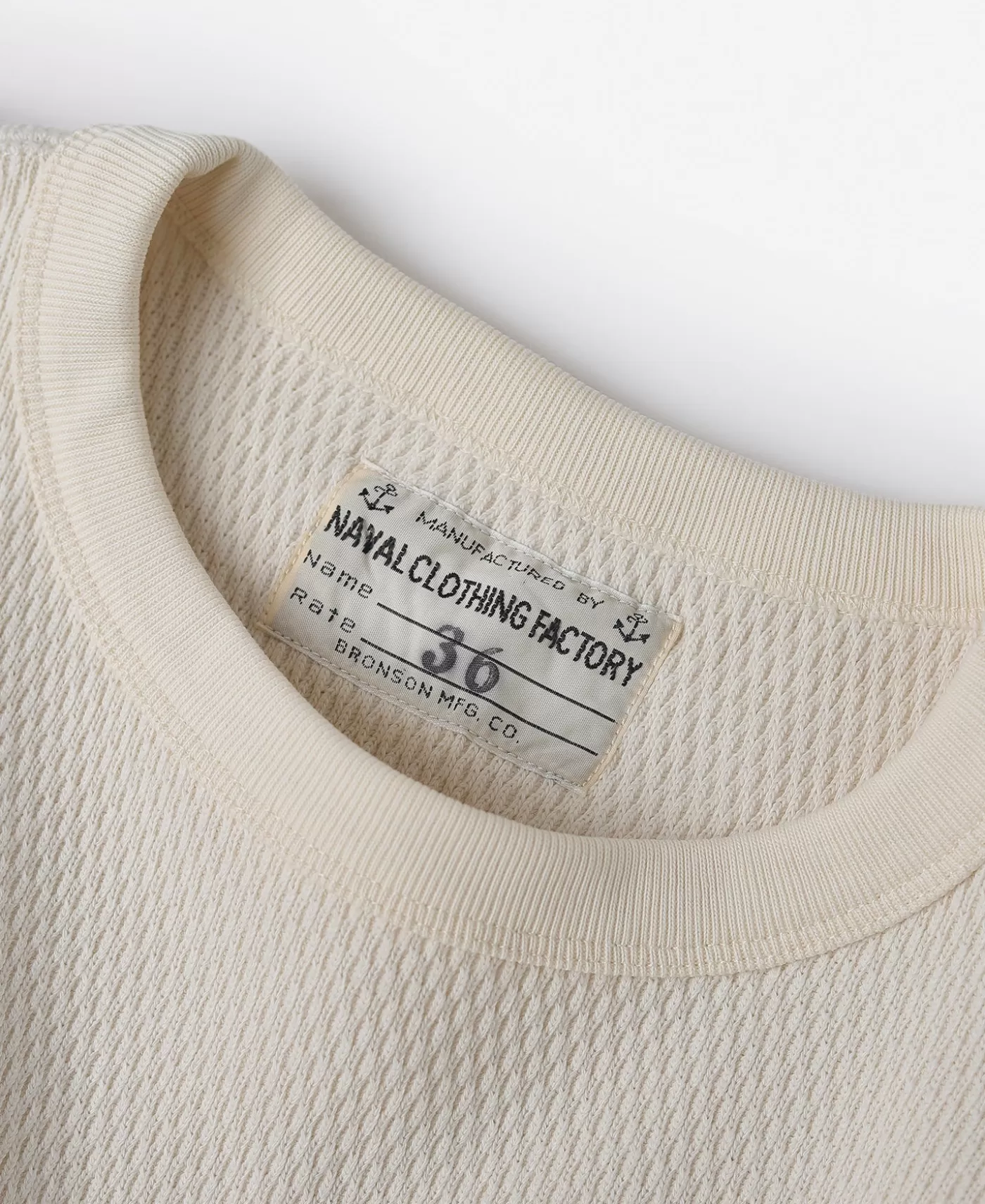 us_naval_raschel_knitting_waffle_thermal_shirt_6.webp Online US Naval Raschel Knitting Waffle Thermal Shirt Long Sleeve T-Shirts | Underwear