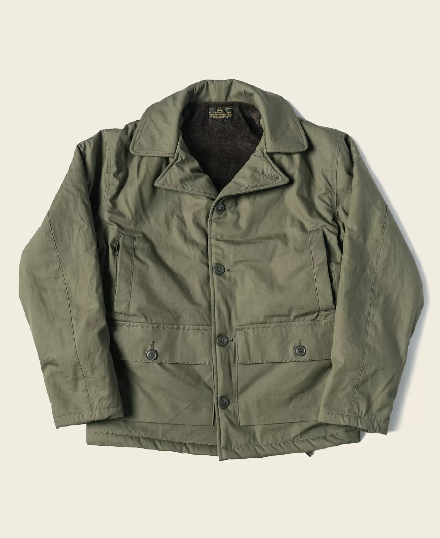 Fashion US Navy AL-1 Flight Jacket Jackets & Coats