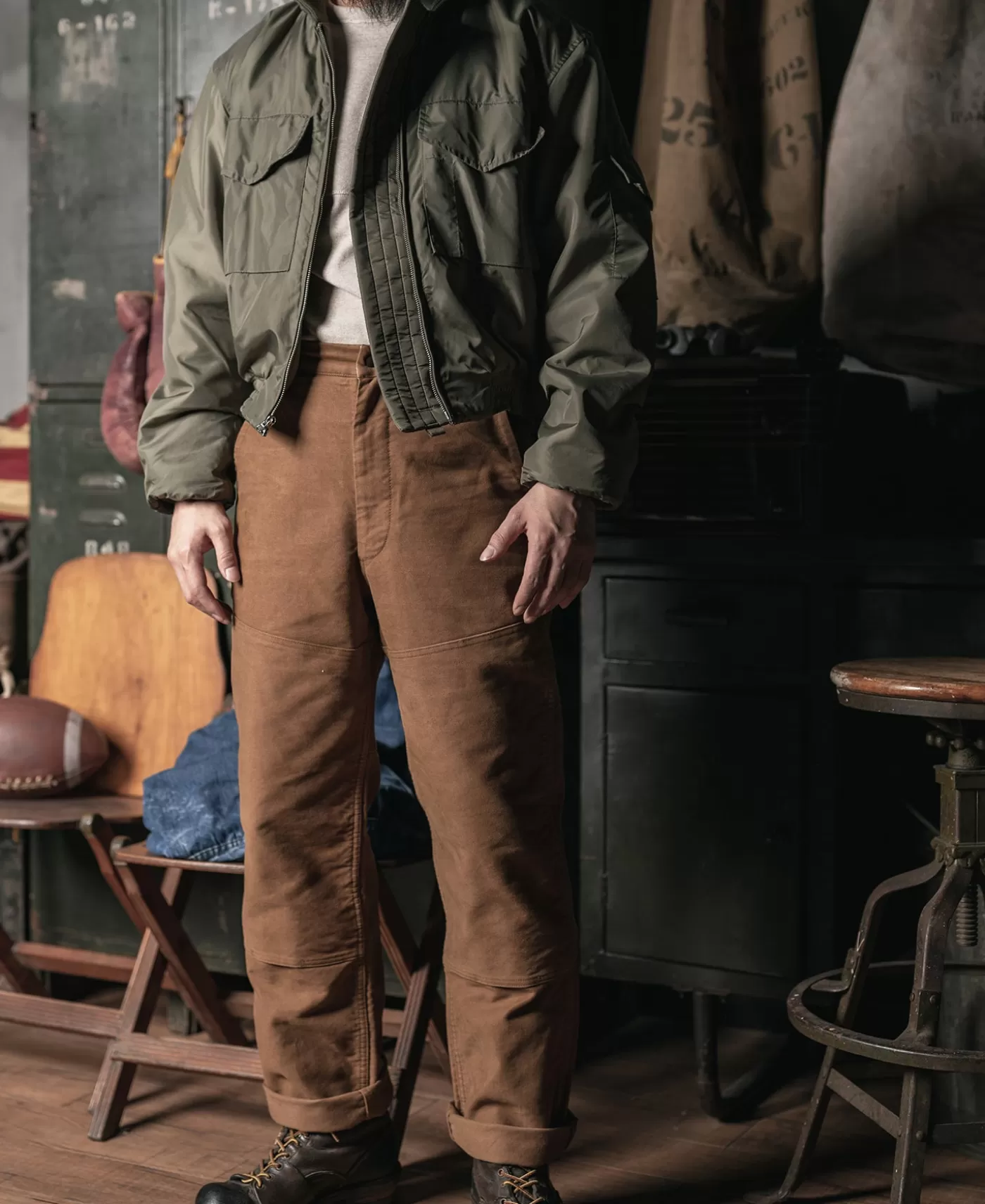 us_navy_g_wep_flight_jacket_6.webp Outlet US Navy G-8 WEP Flight Jacket Jackets & Coats