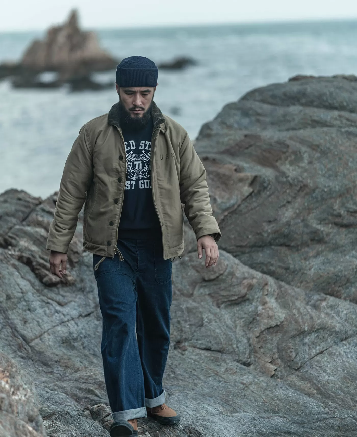 us_navy_watch_cap__navy_4.webp Discount US Watch Cap - Hats & Caps