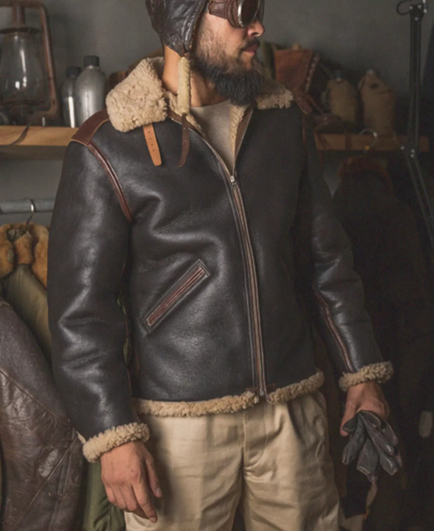 usaaf_type_b_flight_jacket_3.webp Cheap USAAF Type B-6 Flight Jacket Jackets & Coats