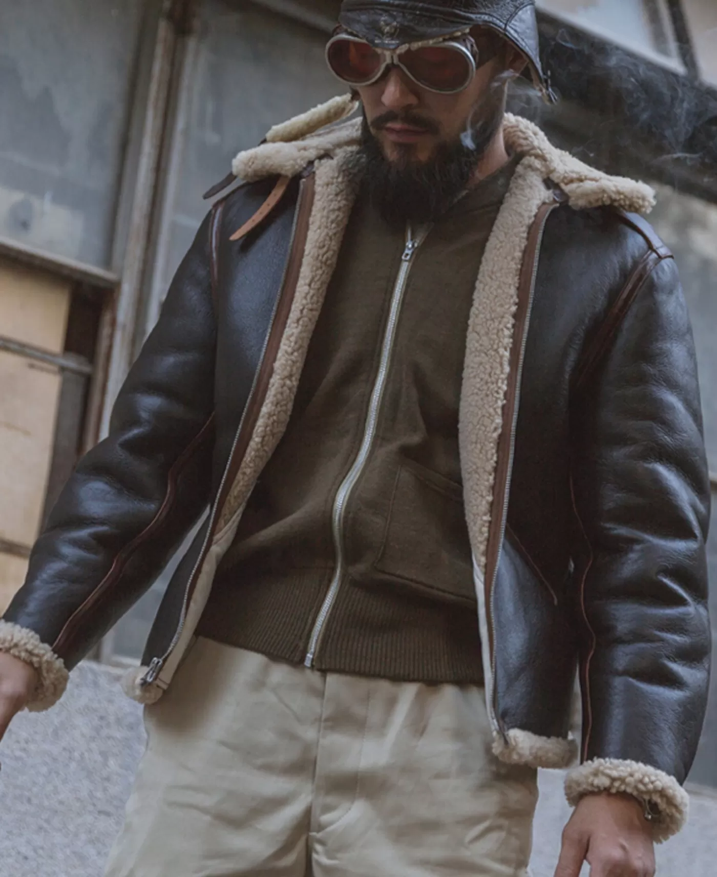 usaaf_type_b_flight_jacket_5.webp Cheap USAAF Type B-6 Flight Jacket Jackets & Coats