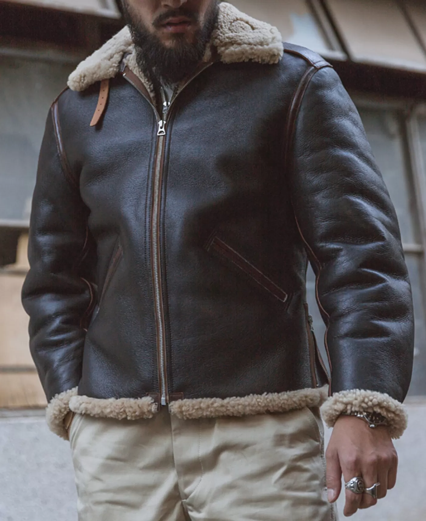 usaaf_type_b_flight_jacket_6.webp Cheap USAAF Type B-6 Flight Jacket Jackets & Coats