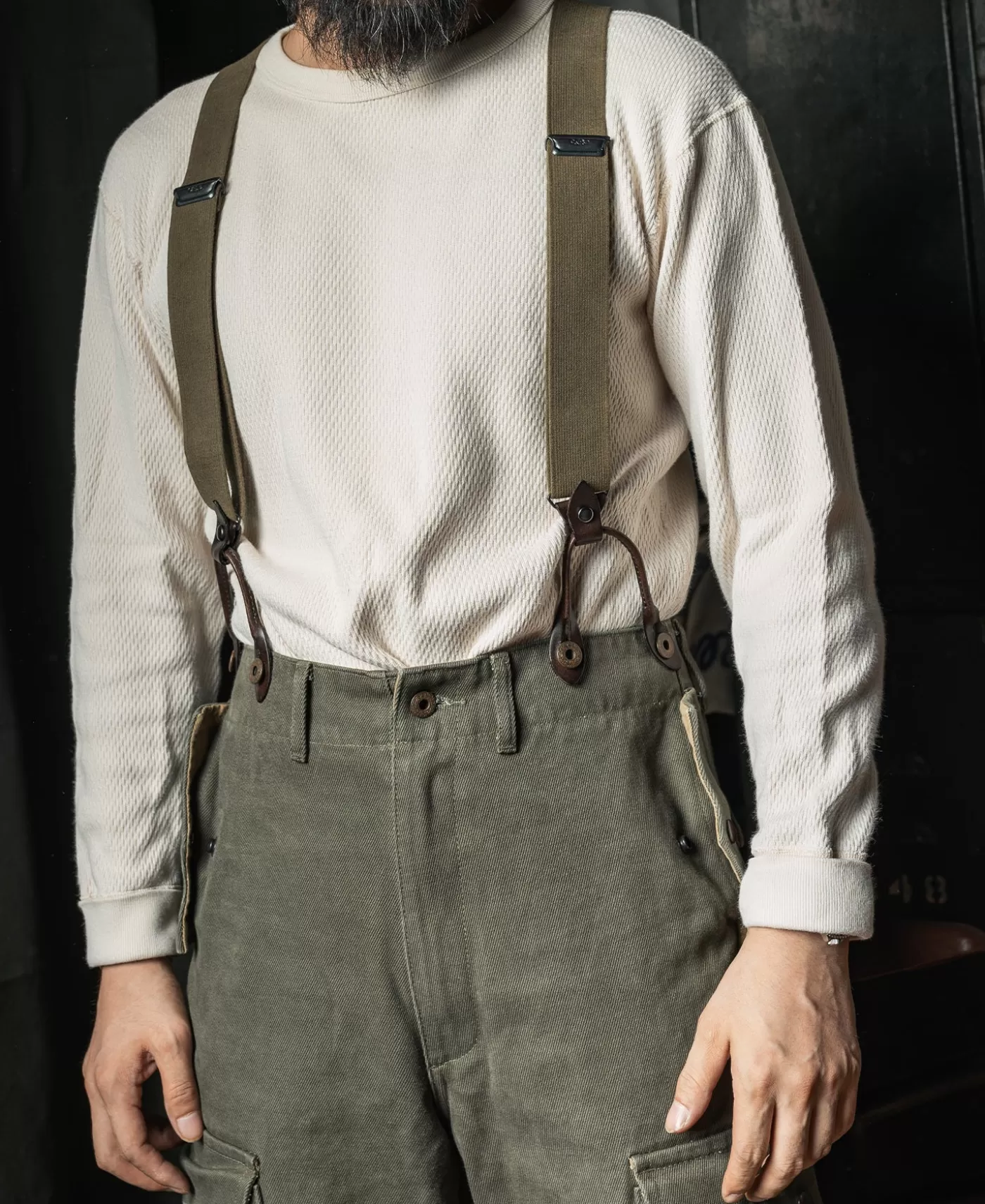 usaf_x_back_suspenders__olive_2.webp Best Sale USAF X Back Suspenders - Others