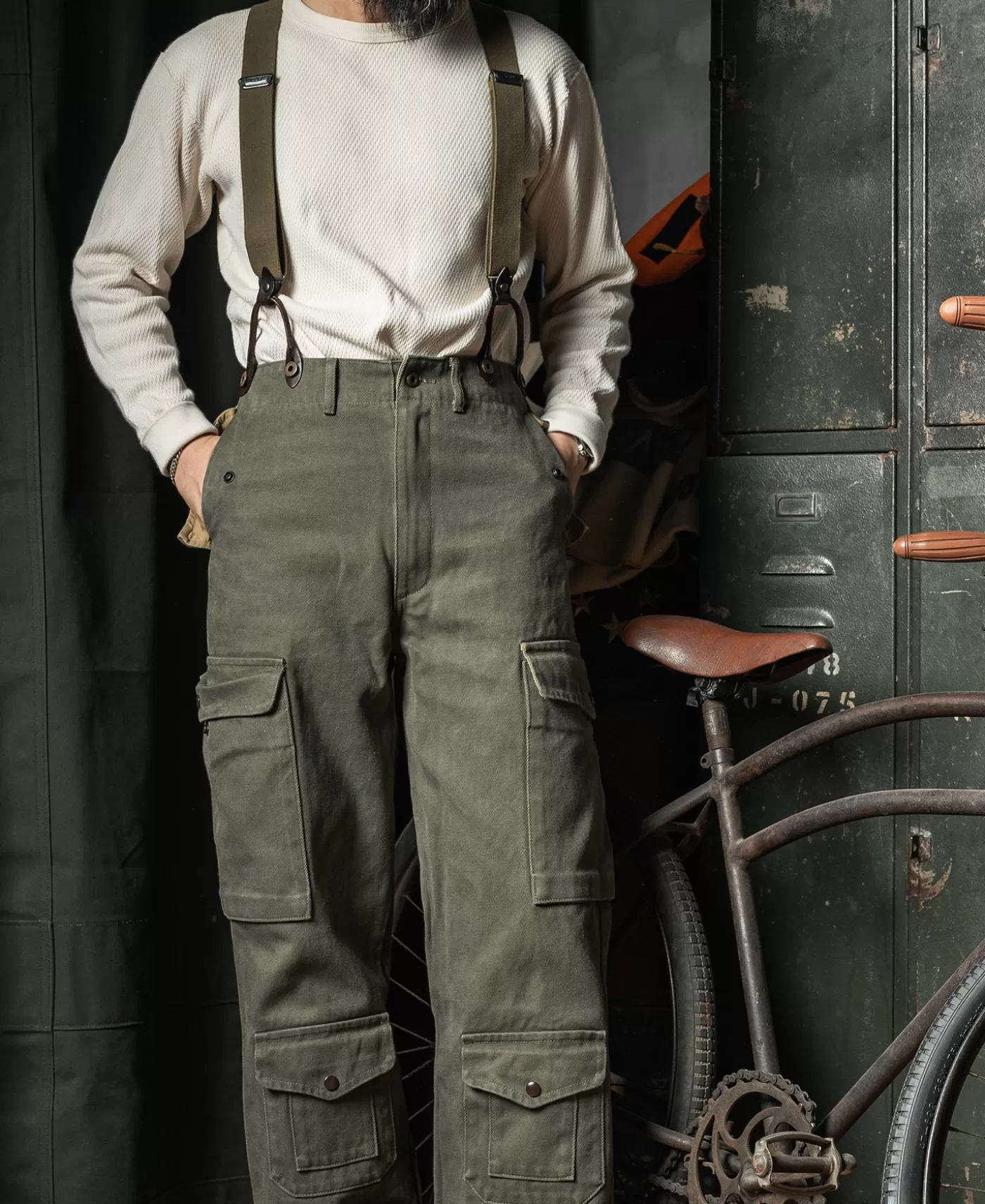 usaf_x_back_suspenders__olive_4.webp Best Sale USAF X Back Suspenders - Others