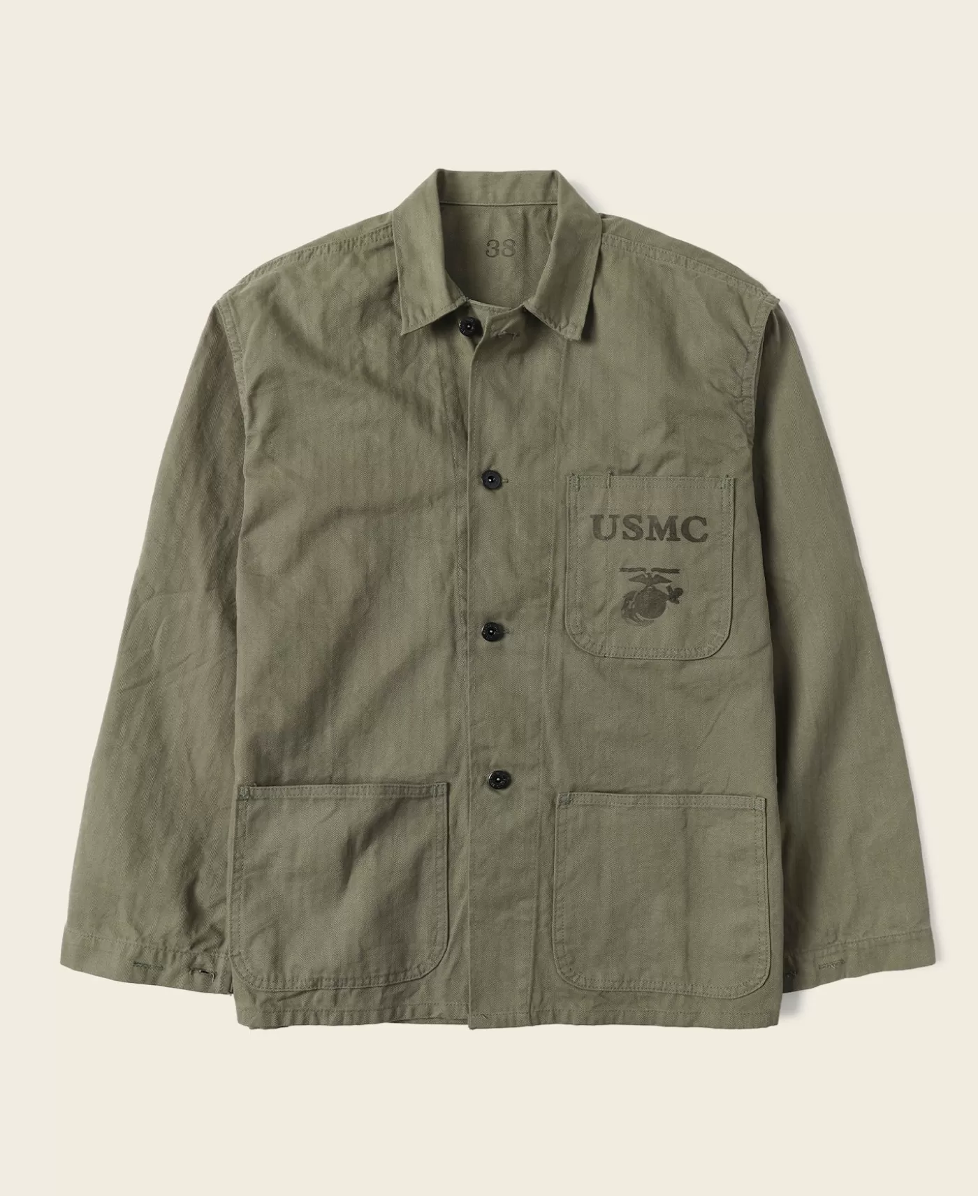 Shop USMC P-41 HBT Utility Jacket Jackets & Coats