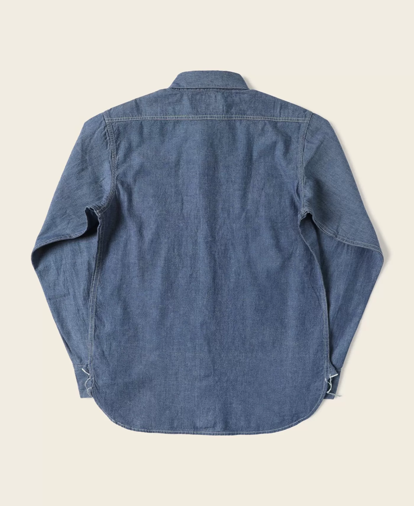 Cheap U.S.N. Chambray Shirt Long Sleeve Shirts