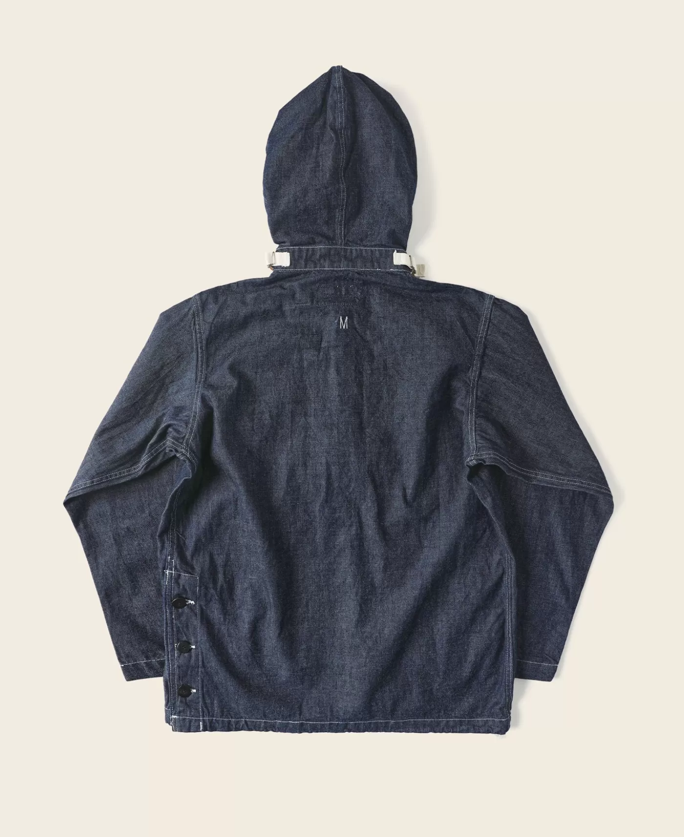 Cheap USN Denim Dungaree Gunner Smock Jackets & Coats