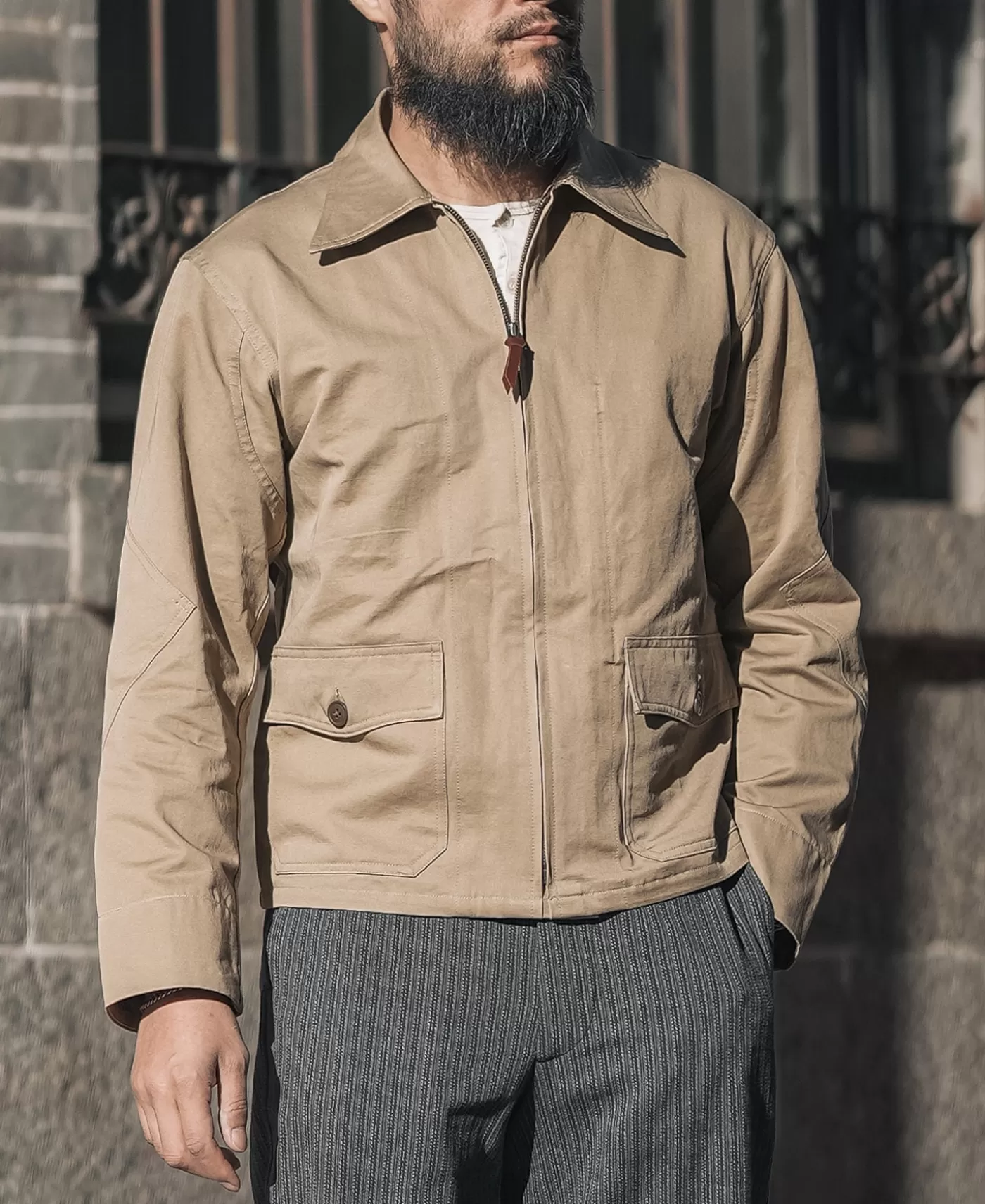 usn_ma_summer_flight_jacket_2.webp Fashion USN M-421A Summer Flight Jacket Jackets & Coats