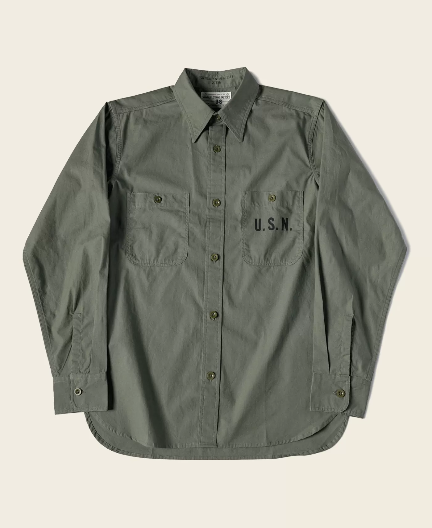Online U.S.N. N-3 Utility Shirt Long Sleeve Shirts