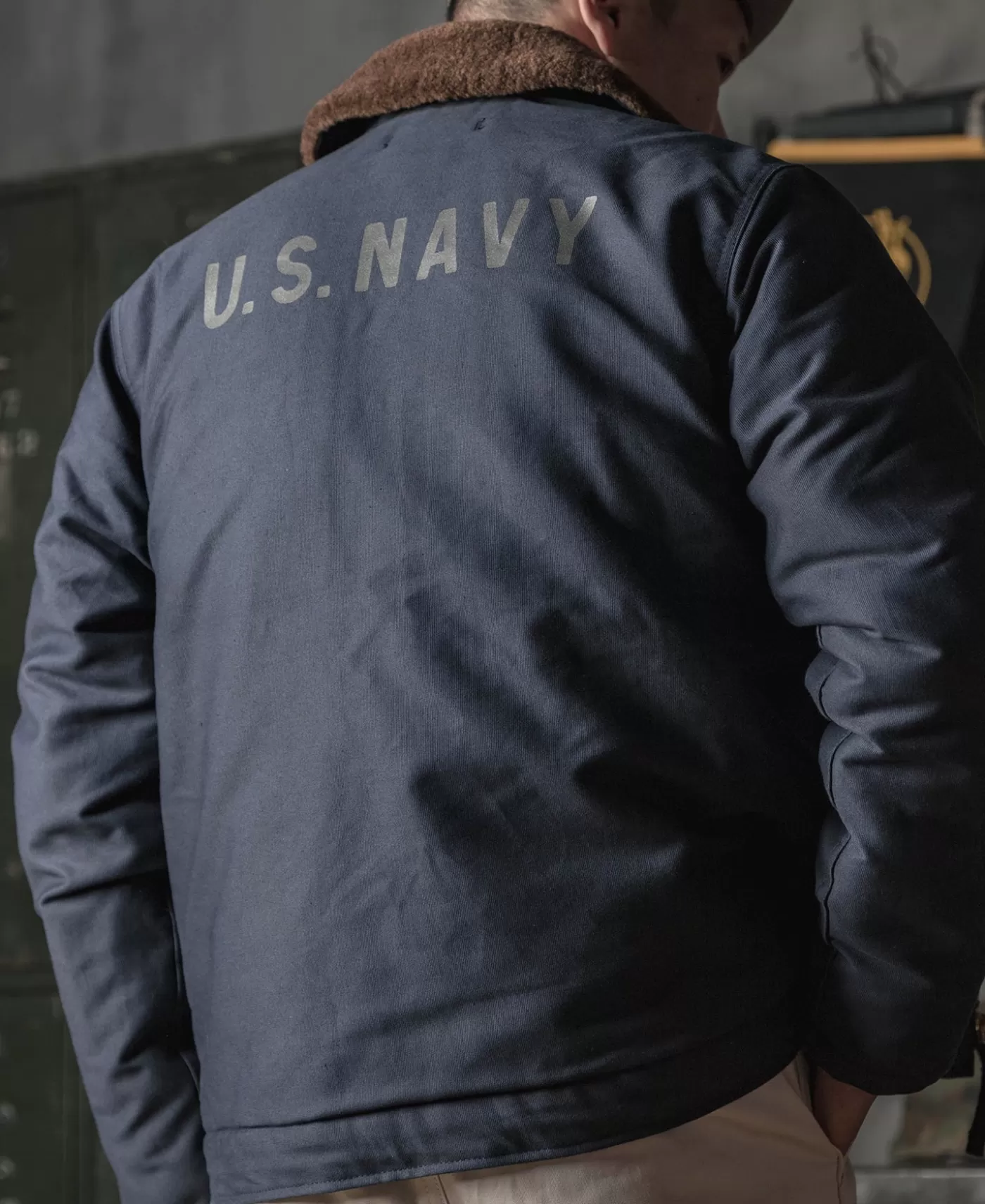 New 1943 USN 1st Type N-1 Deck Jacket - / Stencil Jackets & Coats