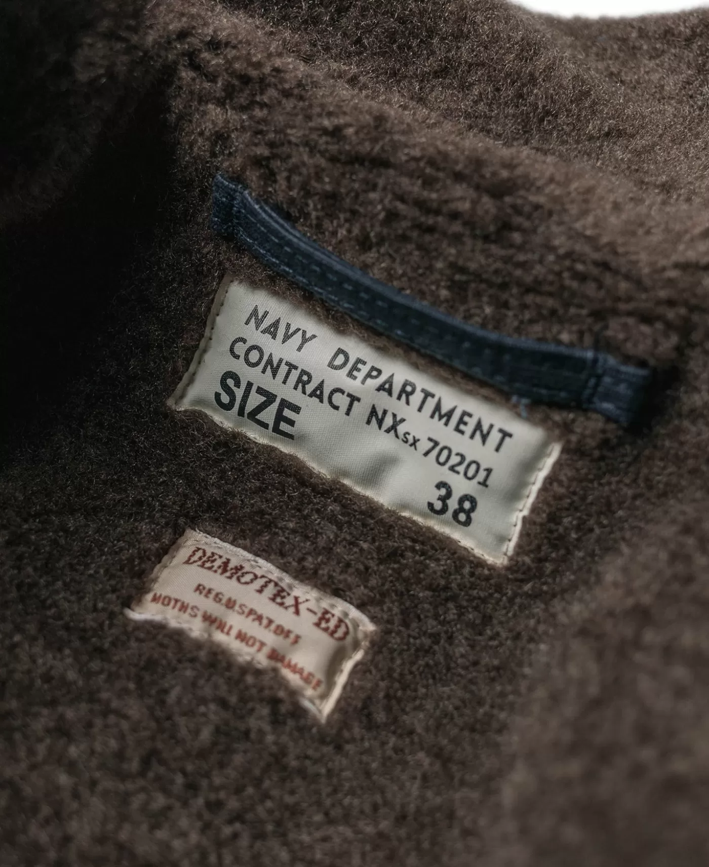 New 1943 USN 1st Type N-1 Deck Jacket - / Stencil Jackets & Coats