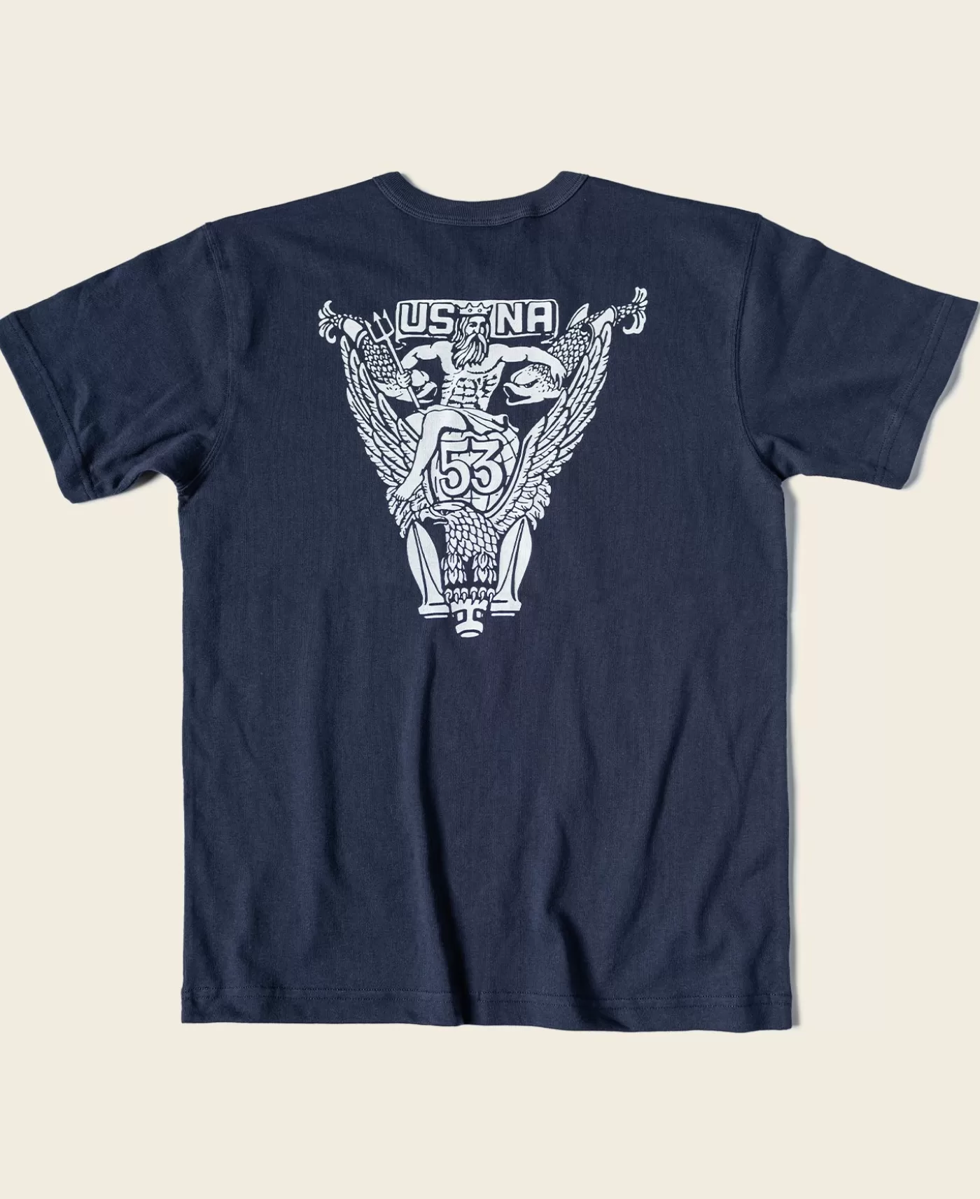 Discount USNA Poseidon Graphic T-Shirt - Short Sleeve T-Shirts | Graphic T-Shirts