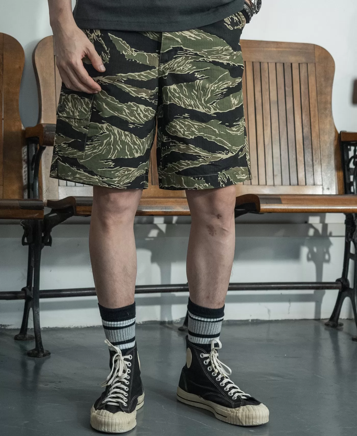 vietnam_war_tiger_camo_shorts_5.webp Clearance Vietnam War Tiger Shorts Shorts