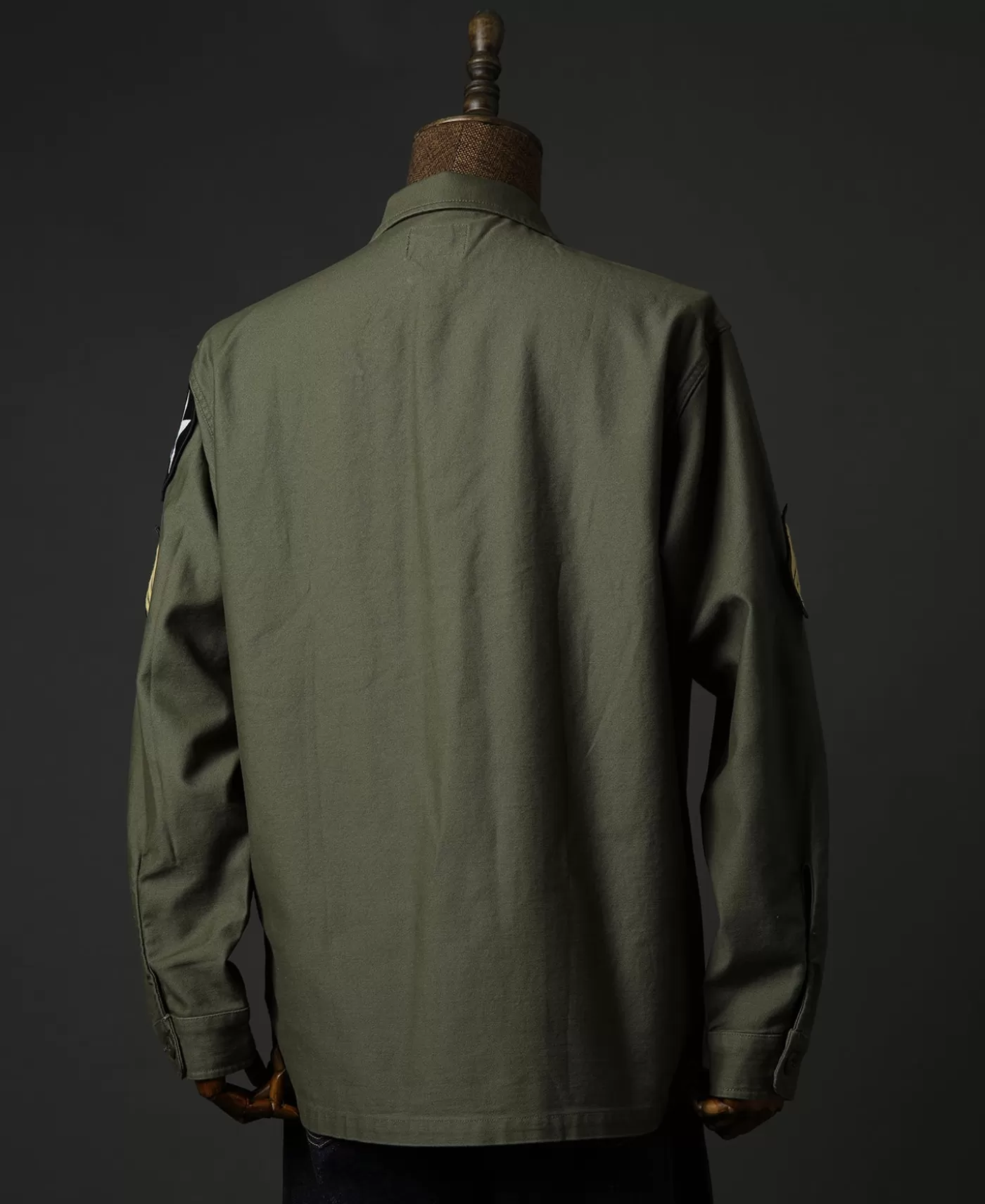 vietnam_war_us_army_og_fatigue_utility_shirt__im_jin_scouts_3.webp Outlet Vietnam War US Army OG-107 Fatigue Utility Shirt - Im Jin Scouts Long Sleeve Shirts