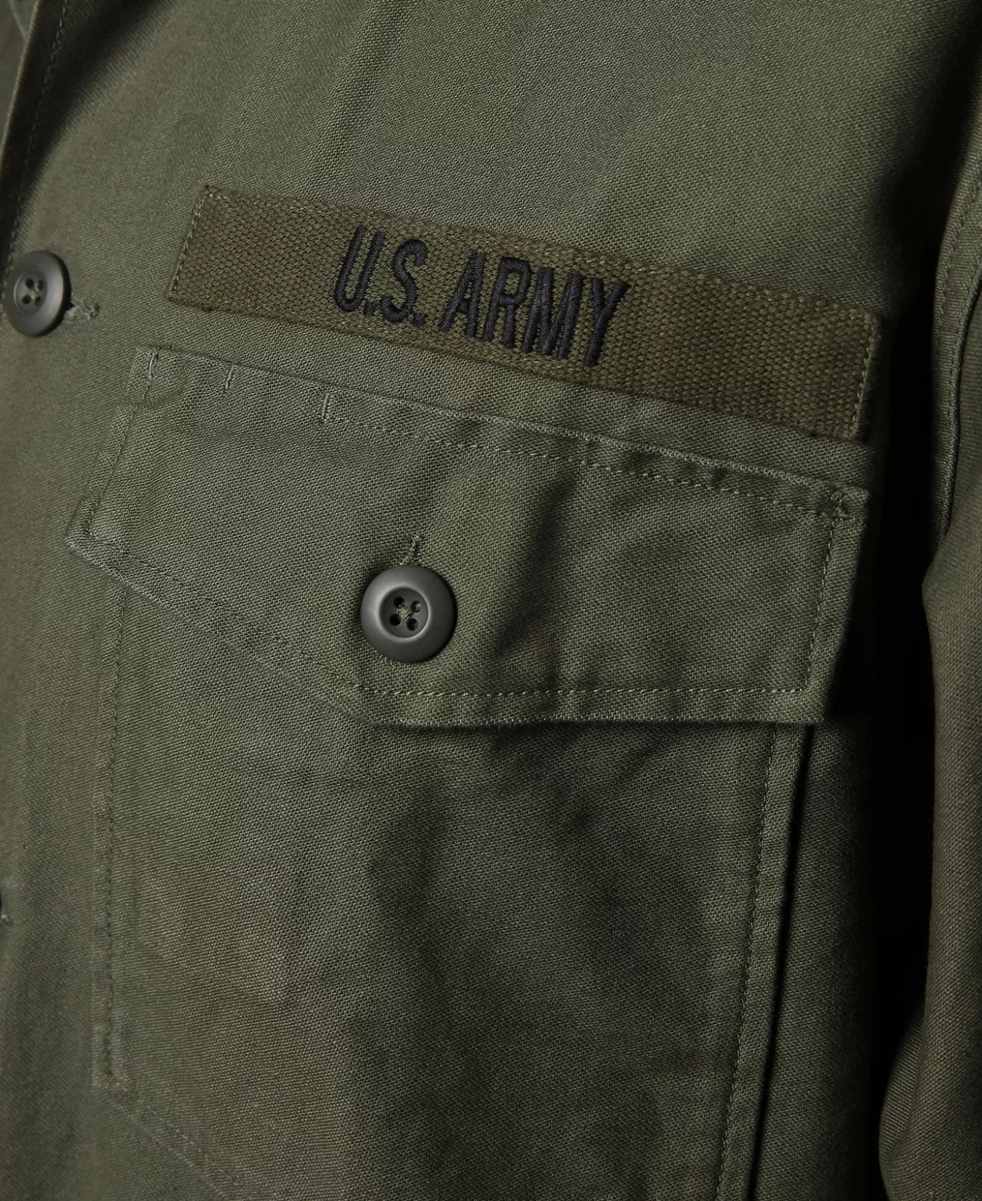 vietnam_war_us_army_og_fatigue_utility_shirt__im_jin_scouts_8.webp Outlet Vietnam War US Army OG-107 Fatigue Utility Shirt - Im Jin Scouts Long Sleeve Shirts