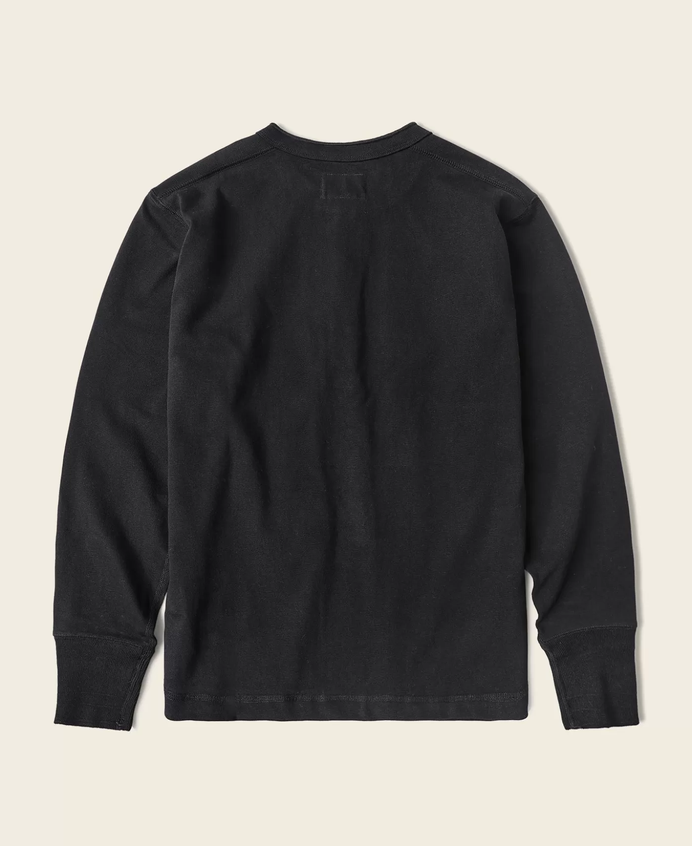 vintage_long_sleeve_henley_shirt__black_1.webp Outlet Vintage Long Sleeve Henley Shirt - Long Sleeve T-Shirts | Henleys