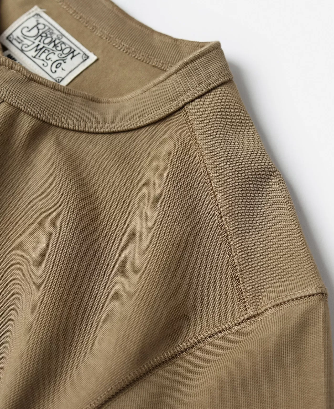 vintage_long_sleeve_henley_shirt__khaki_6.webp Best Sale Vintage Long Sleeve Henley Shirt - Long Sleeve T-Shirts | Henleys