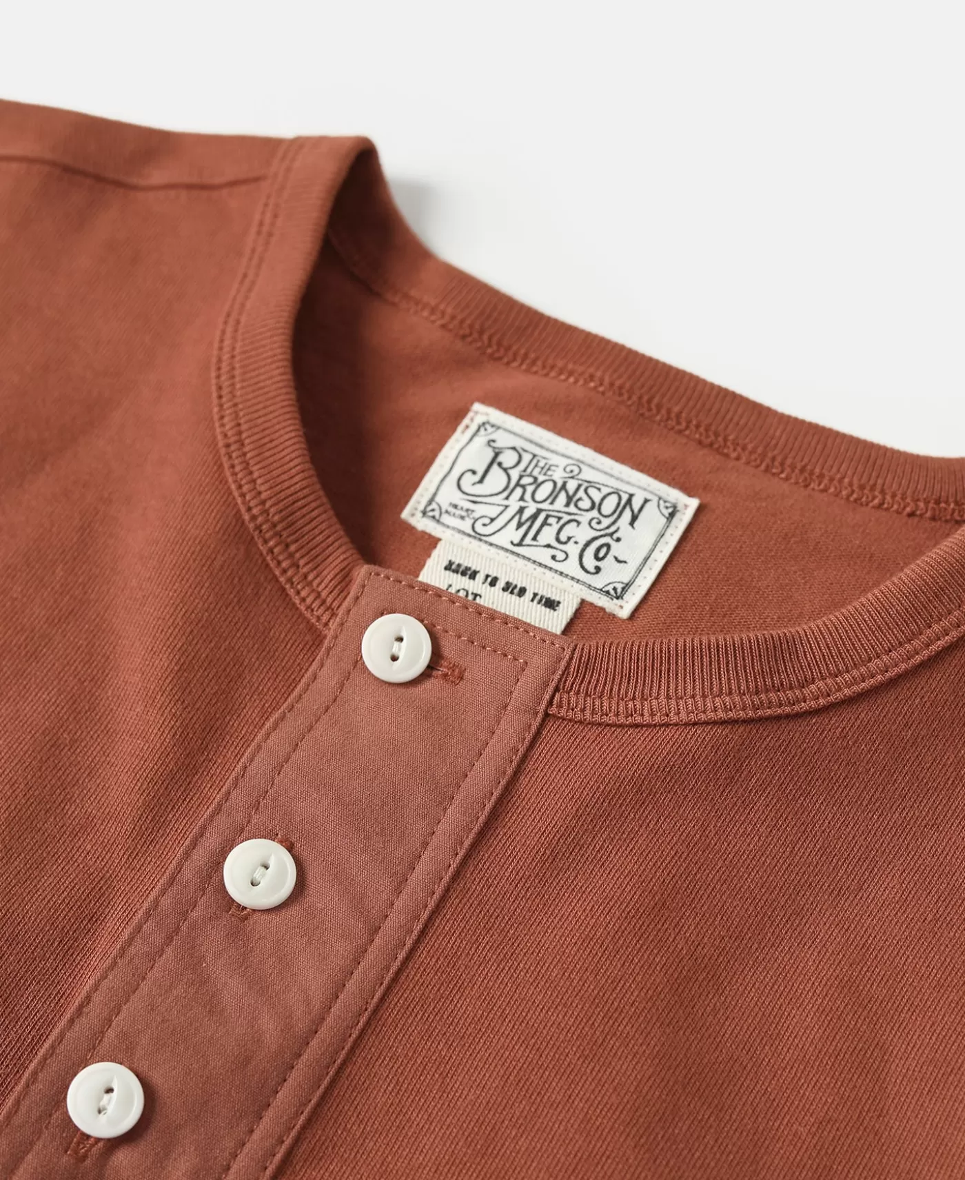 vintage_short_sleeve_henley_tshirt__brick_red_7.webp Best Sale Vintage Short Sleeve Henley T-Shirt - Short Sleeve T-Shirts | Henleys