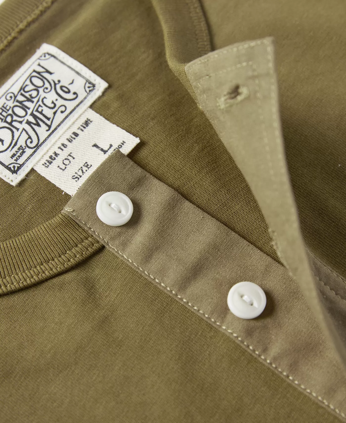 vintage_short_sleeve_henley_tshirt__olive_3.webp Online Vintage Short Sleeve Henley T-Shirt - Short Sleeve T-Shirts | Henleys