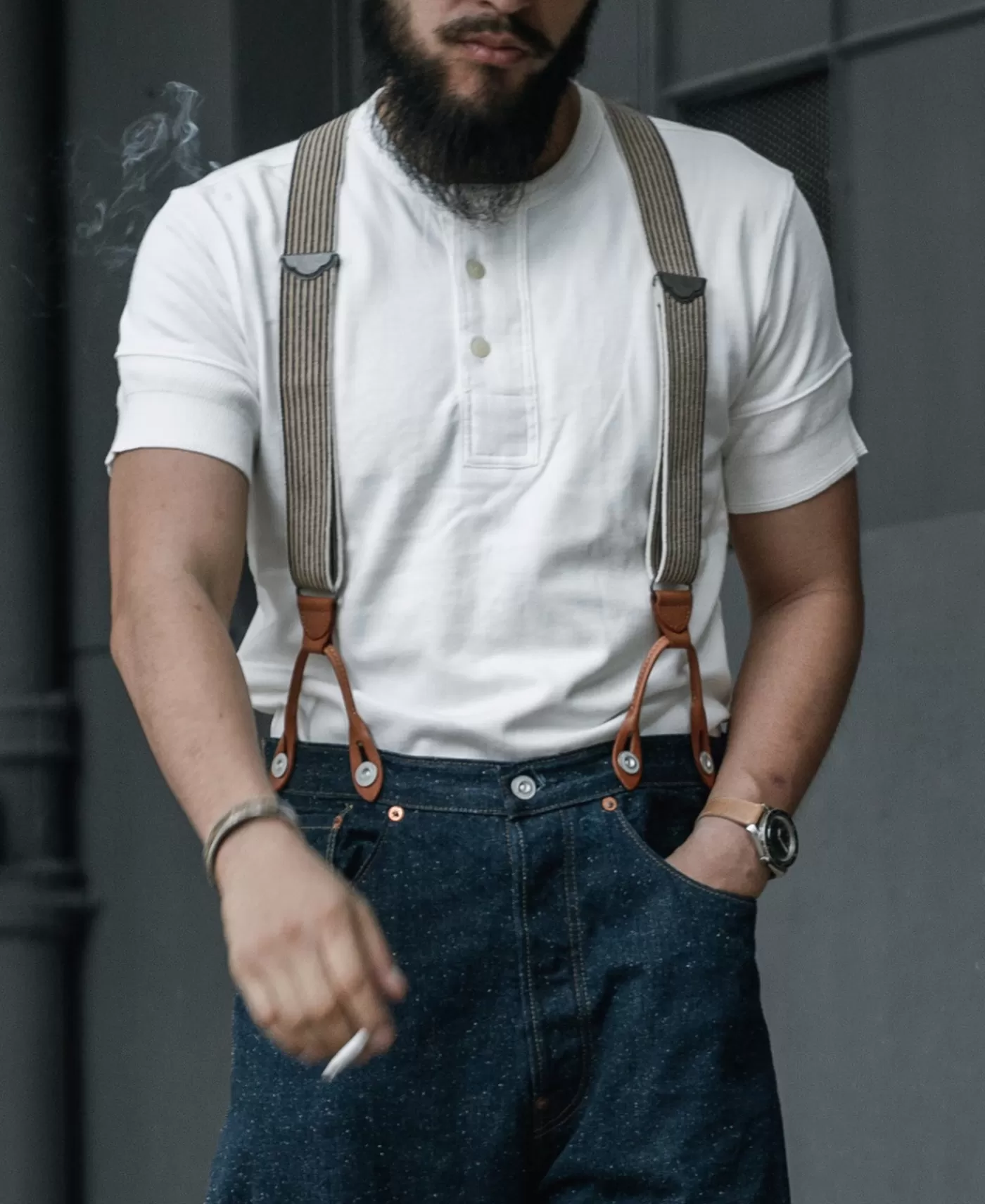 vintage_short_sleeve_henley_tshirt__white_3.webp Store Vintage Short Sleeve Henley T-Shirt - Short Sleeve T-Shirts | Henleys