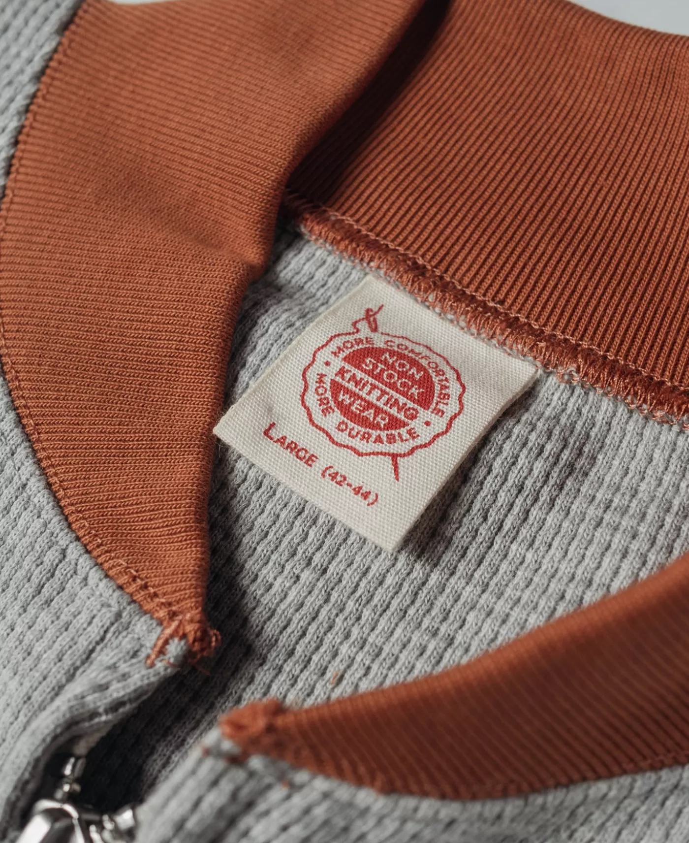 waffle_cotton_fullzip_track_jacket__gray_8.webp Hot Waffle Cotton Full-Zip Track Jacket - Jackets & Coats