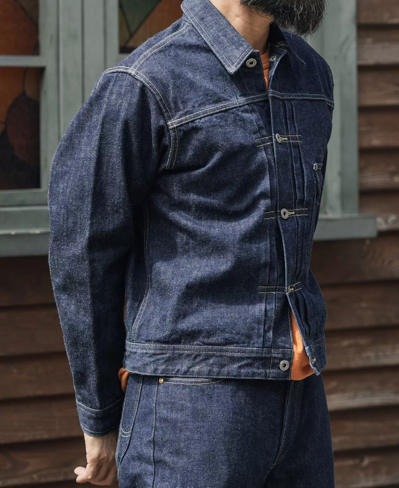 wwii_simplified_model_cowboy_selvedge_denim_jacket_3.webp Best WWII Simplified Model Cowboy Selvedge Denim Jacket Denim Jackets | Jackets & Coats