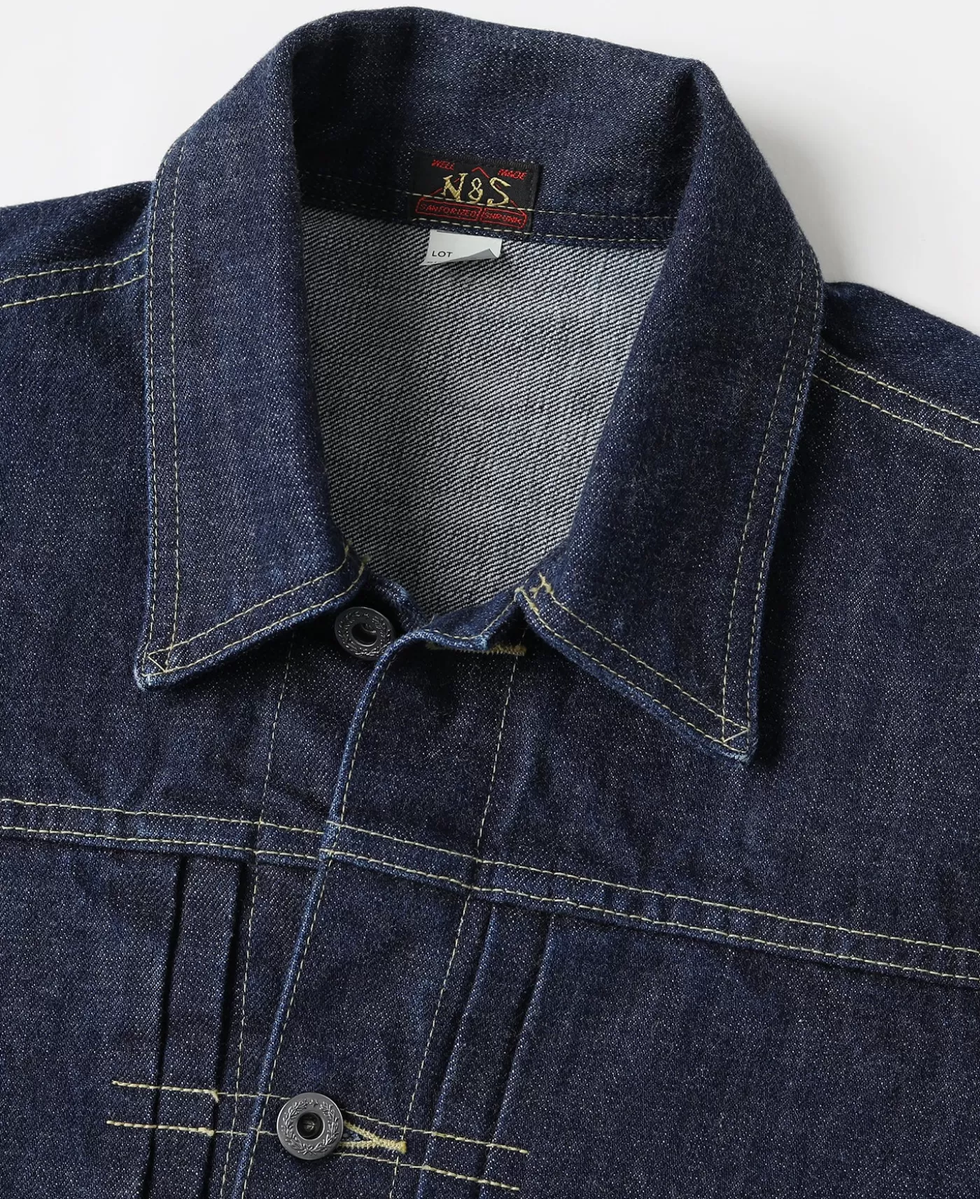 wwii_simplified_model_cowboy_selvedge_denim_jacket_5.webp Best WWII Simplified Model Cowboy Selvedge Denim Jacket Denim Jackets | Jackets & Coats