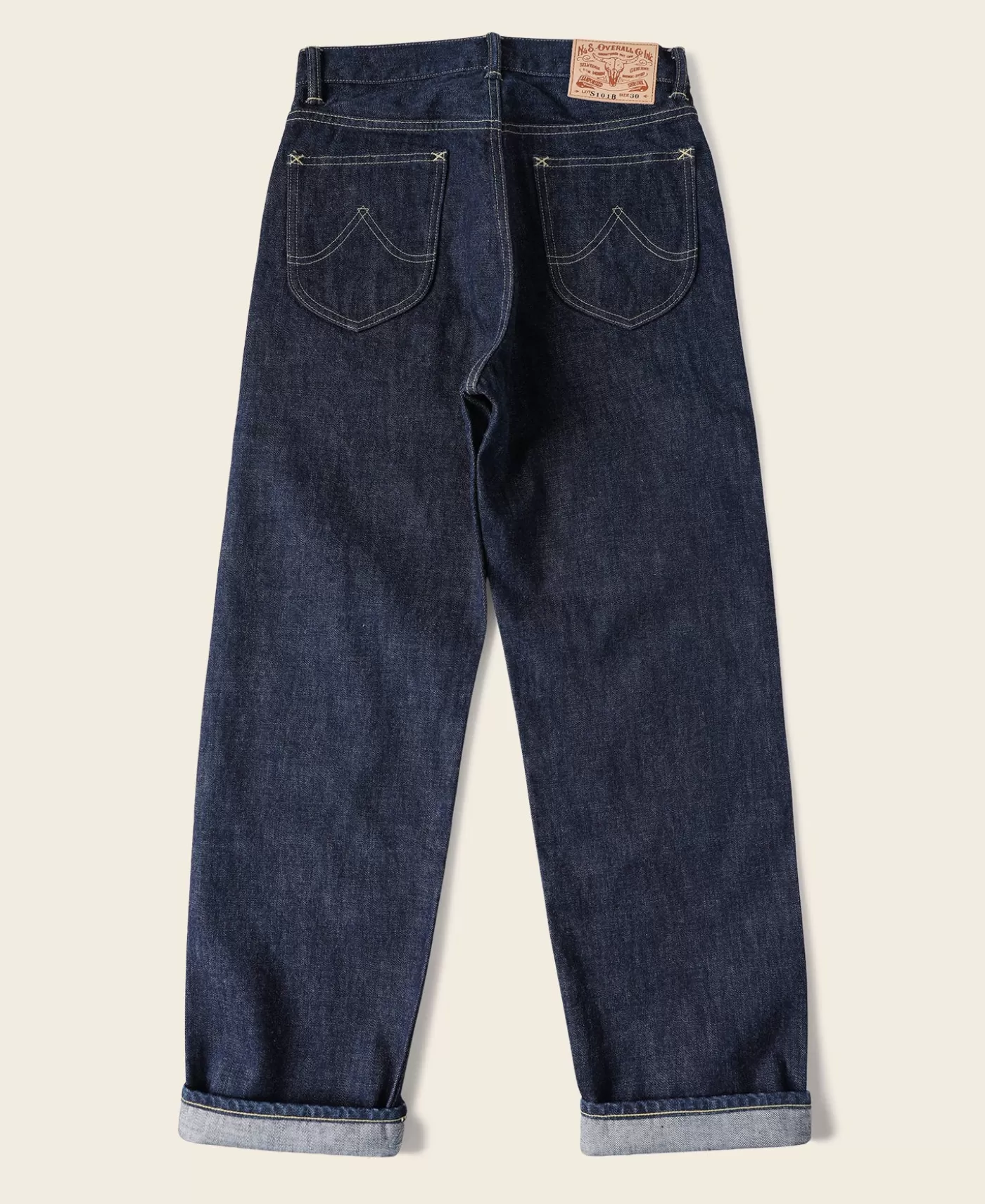 Fashion WWII Simplified Model Cowboy Selvedge Denim Jeans Jeans | Pants & Trousers