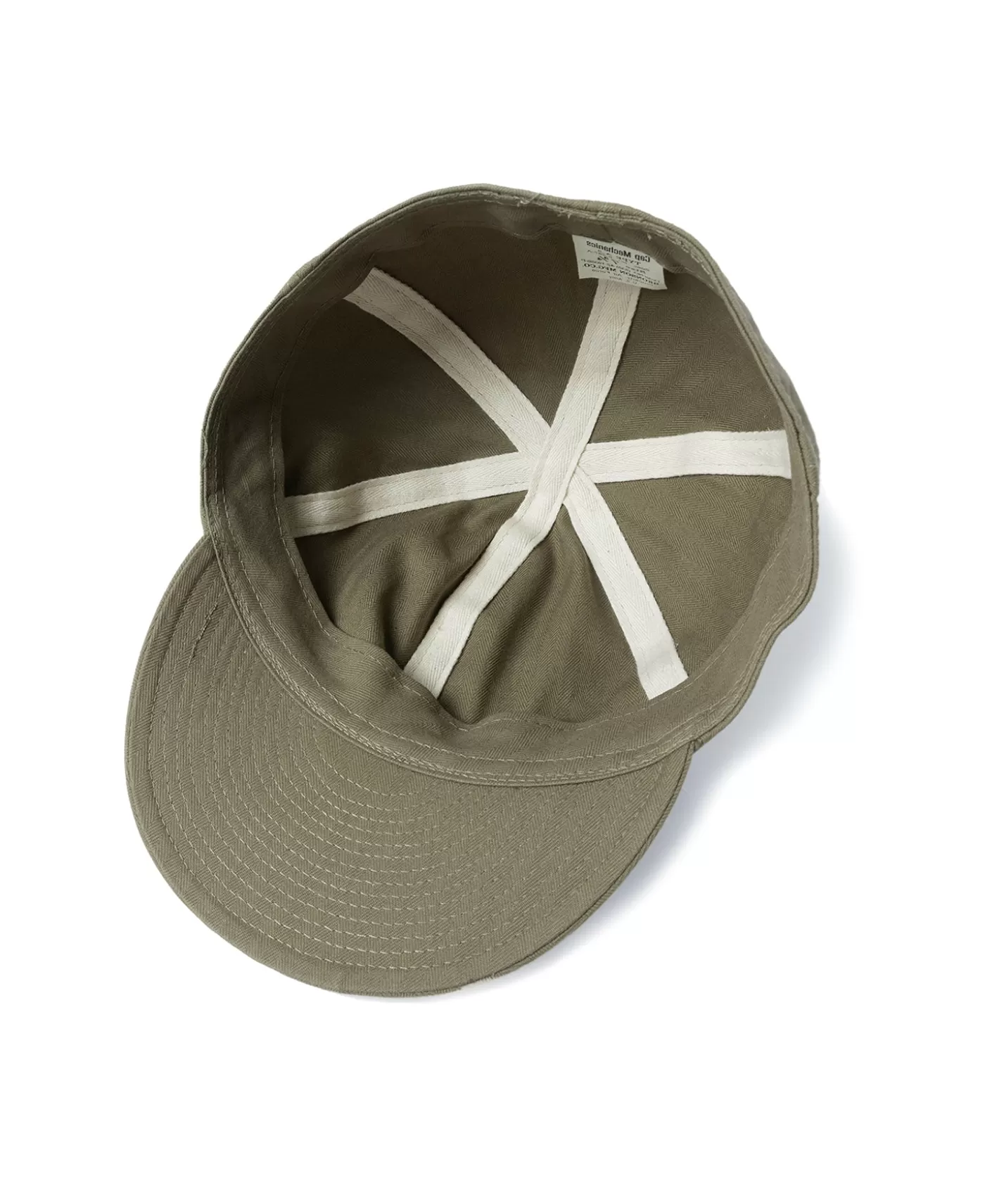 wwii_usaaf_type_a_cap__olive_8.webp Discount WWII USAAF Type A-3 Cap - Hats & Caps