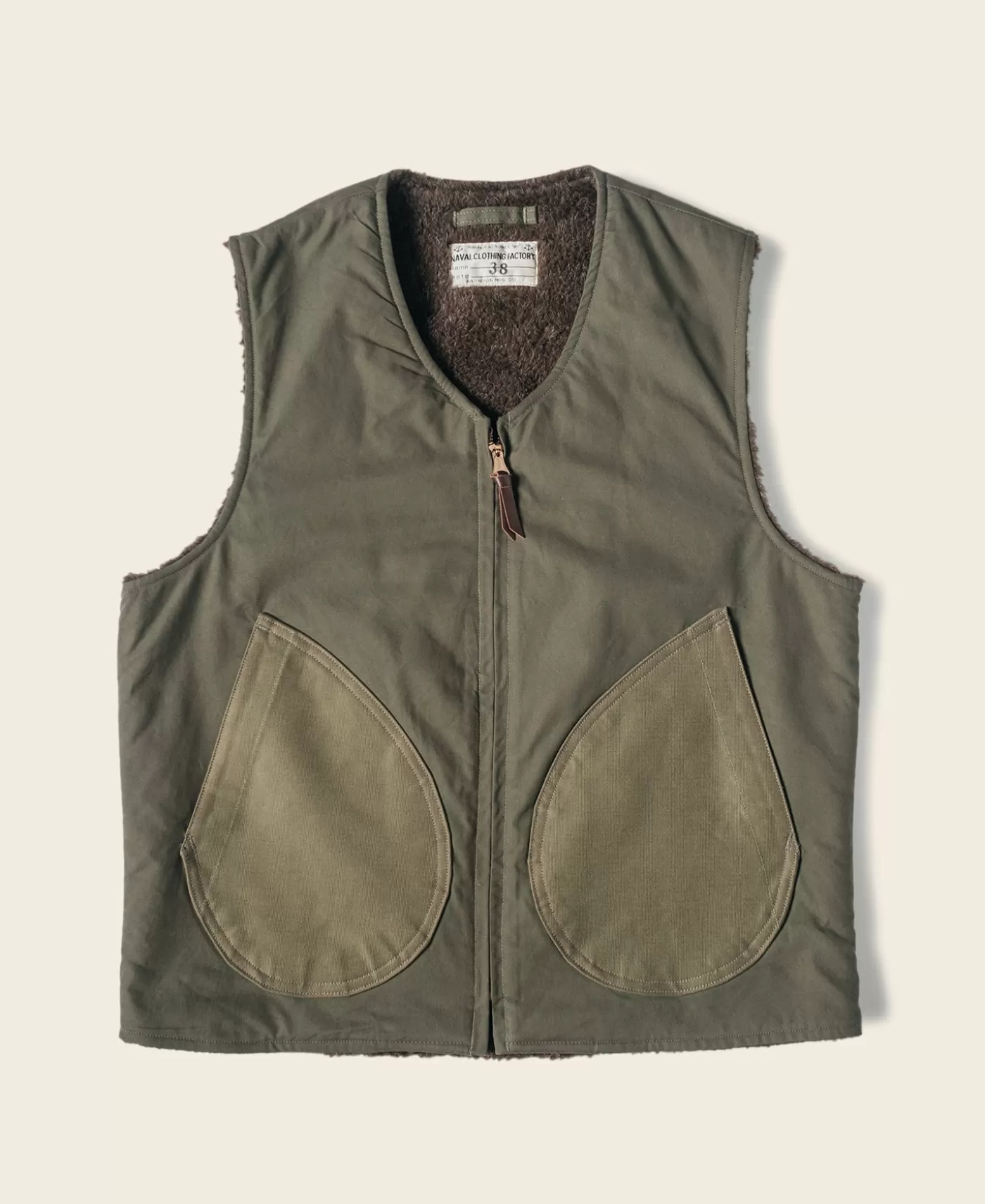 Flash Sale WWII USMC Pile-lined Vest (Modified) Vests