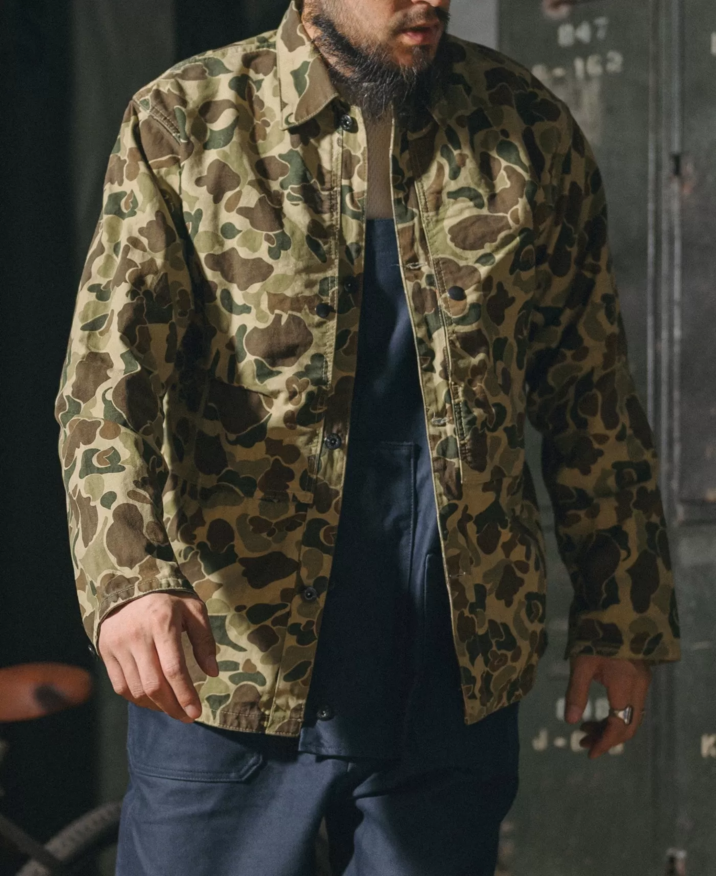 wwii_usmc_type_p_hbt_duck_hunter_camo_jacket_4.webp New WWII USMC Type P-44 HBT Duck Hunter Jacket Jackets & Coats