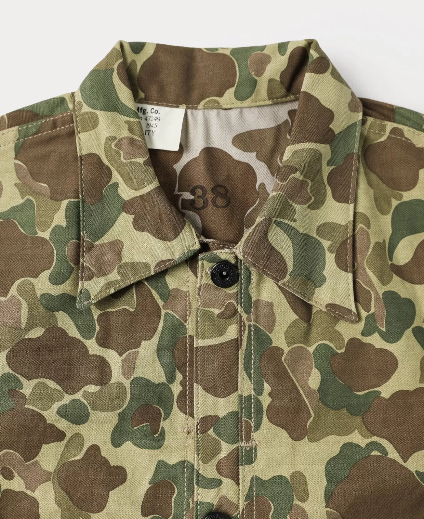 wwii_usmc_type_p_hbt_duck_hunter_camo_jacket_9.webp New WWII USMC Type P-44 HBT Duck Hunter Jacket Jackets & Coats