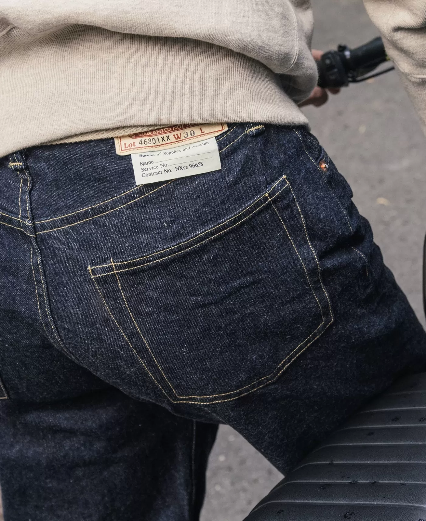 xx__nex_model_selvedge_denim_jeans_5.webp Outlet 46801XX 1946 NEX Model Selvedge Denim Jeans Jeans | Pants & Trousers